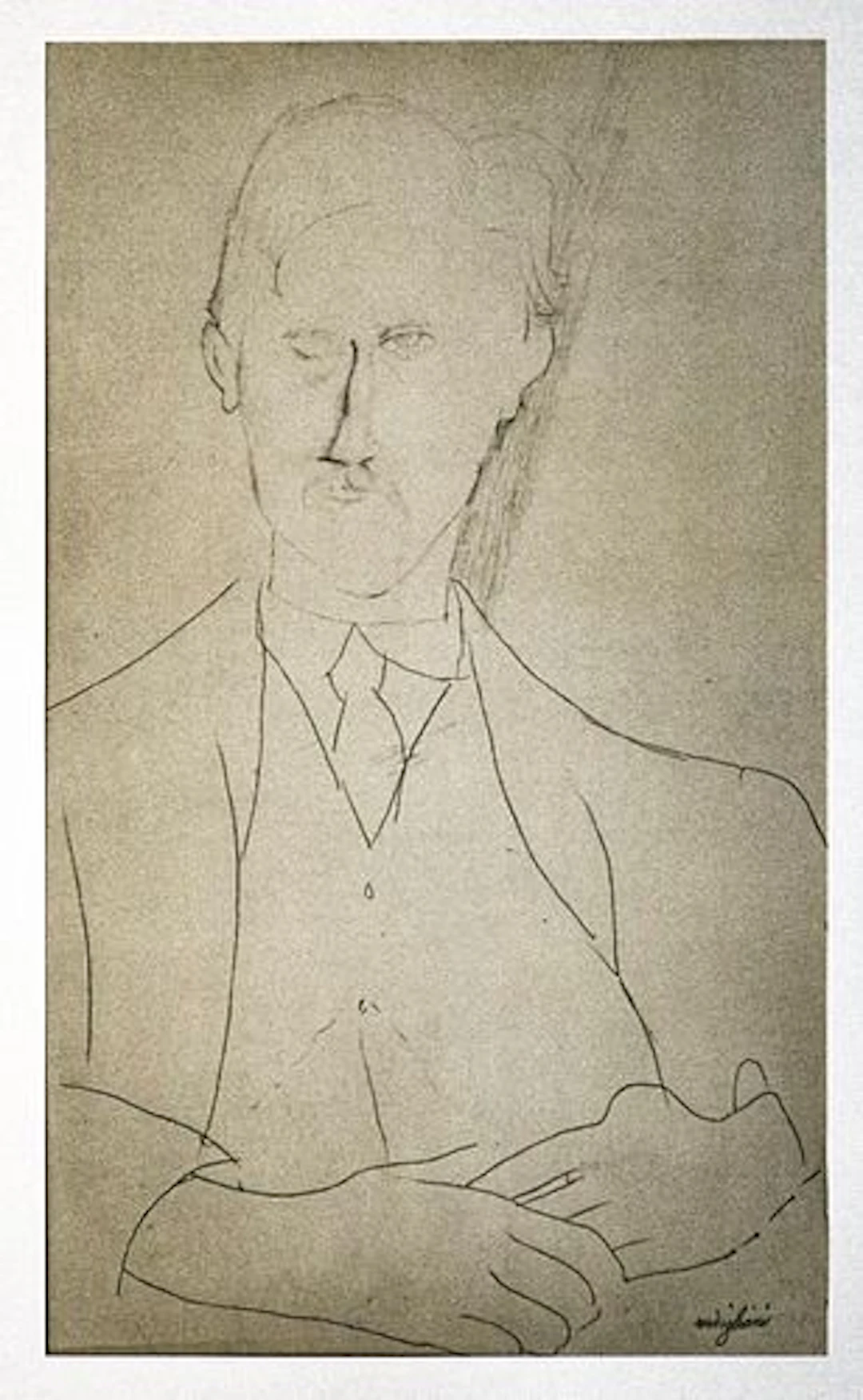 Amedeo Modigliani - "Untitled" (After)