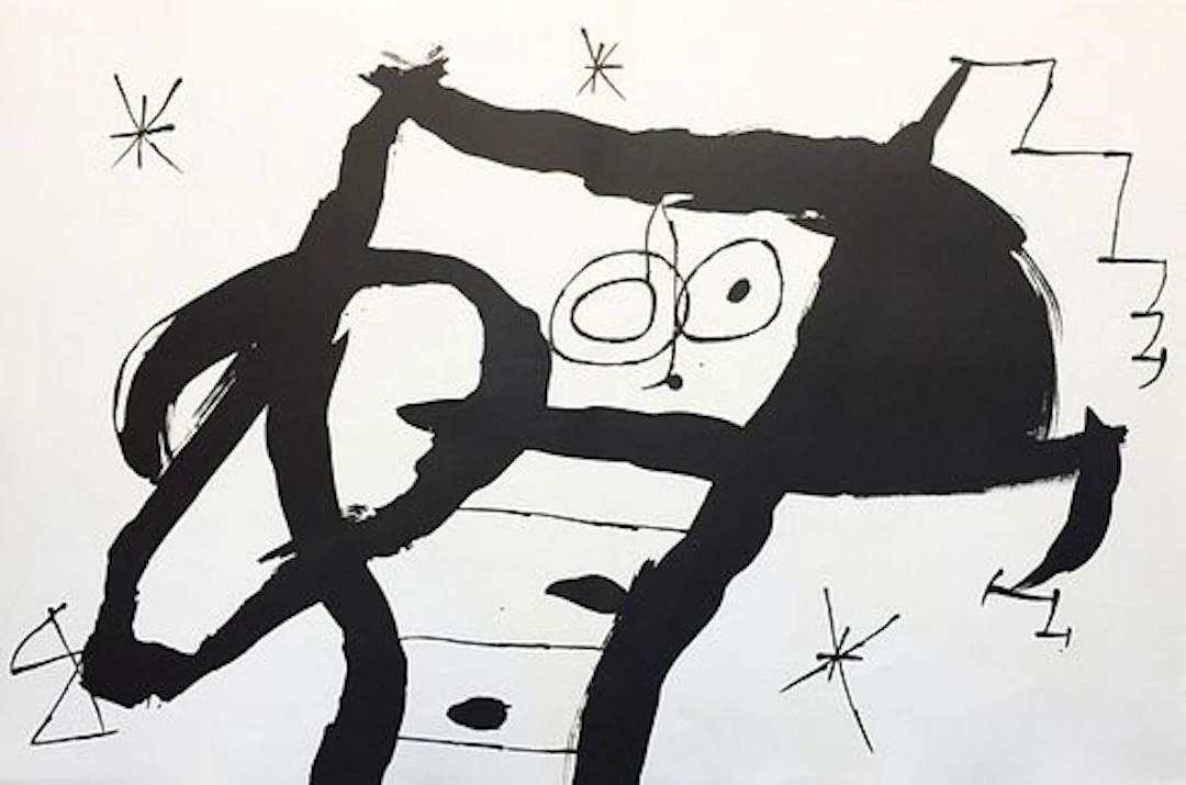 Joan Miro - Untitled VII from Les Essencies de la Terra