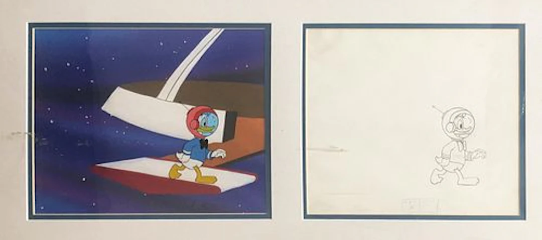 Disney - Donald Duck in Space
