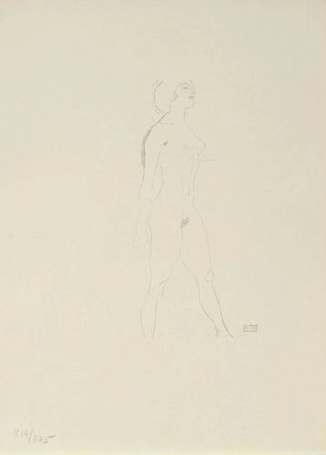 Gustav Klimt (After) - Untitled IX