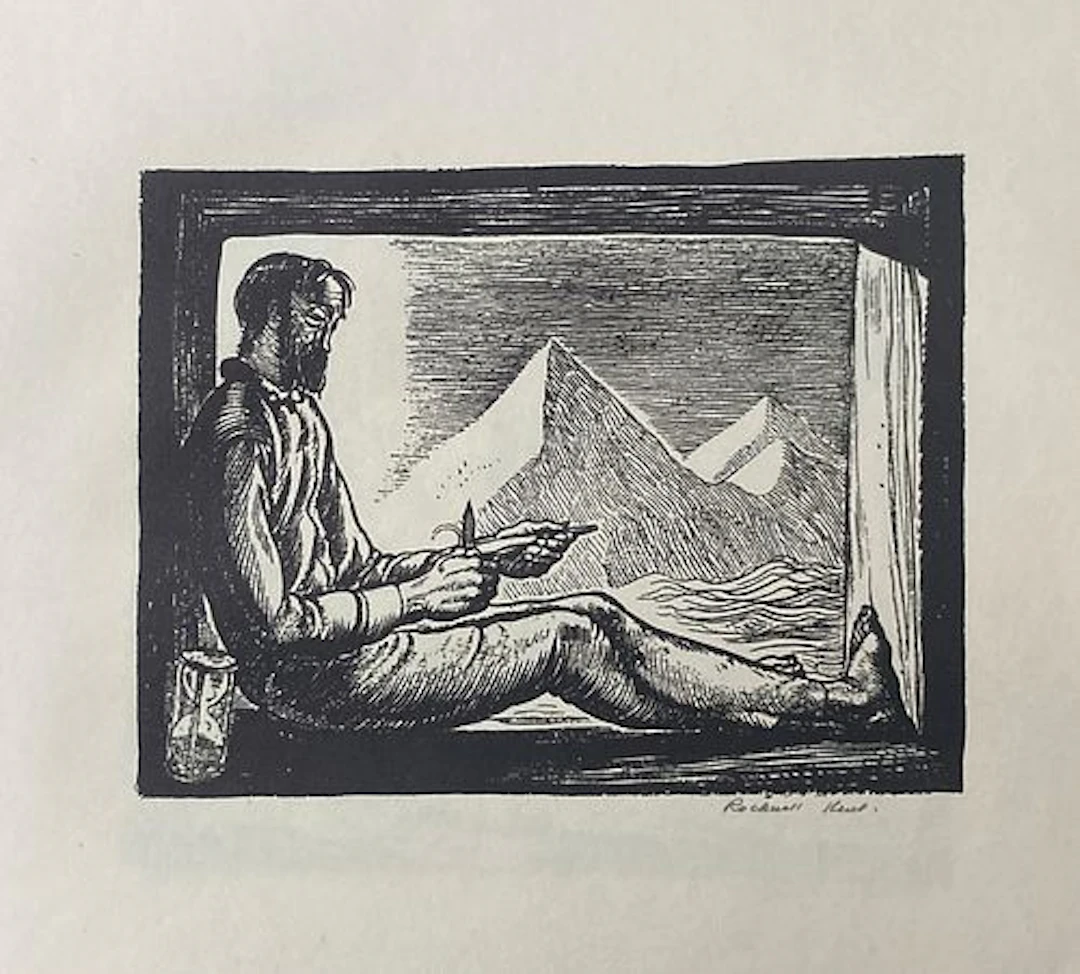 Rockwell Kent - Whittling