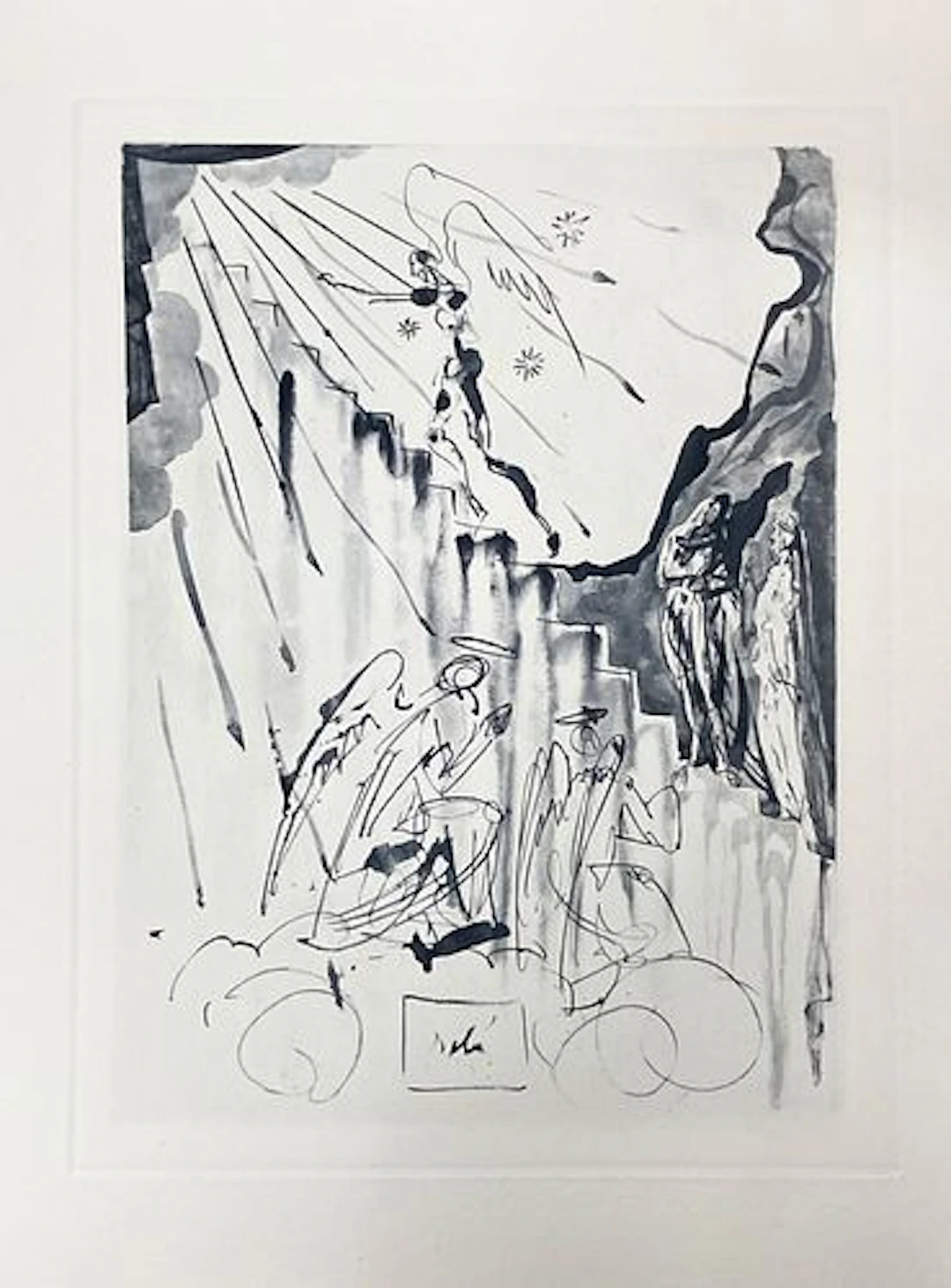Salvador Dali - The Celestial Staircase