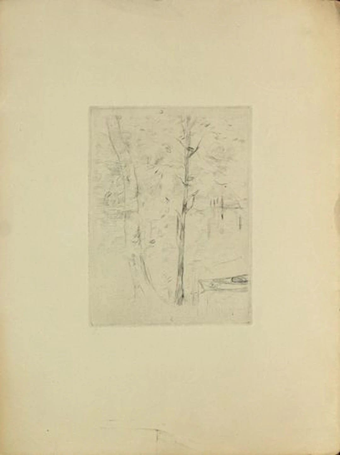 Berthe Morisot - Lac du Bois de Berilougne