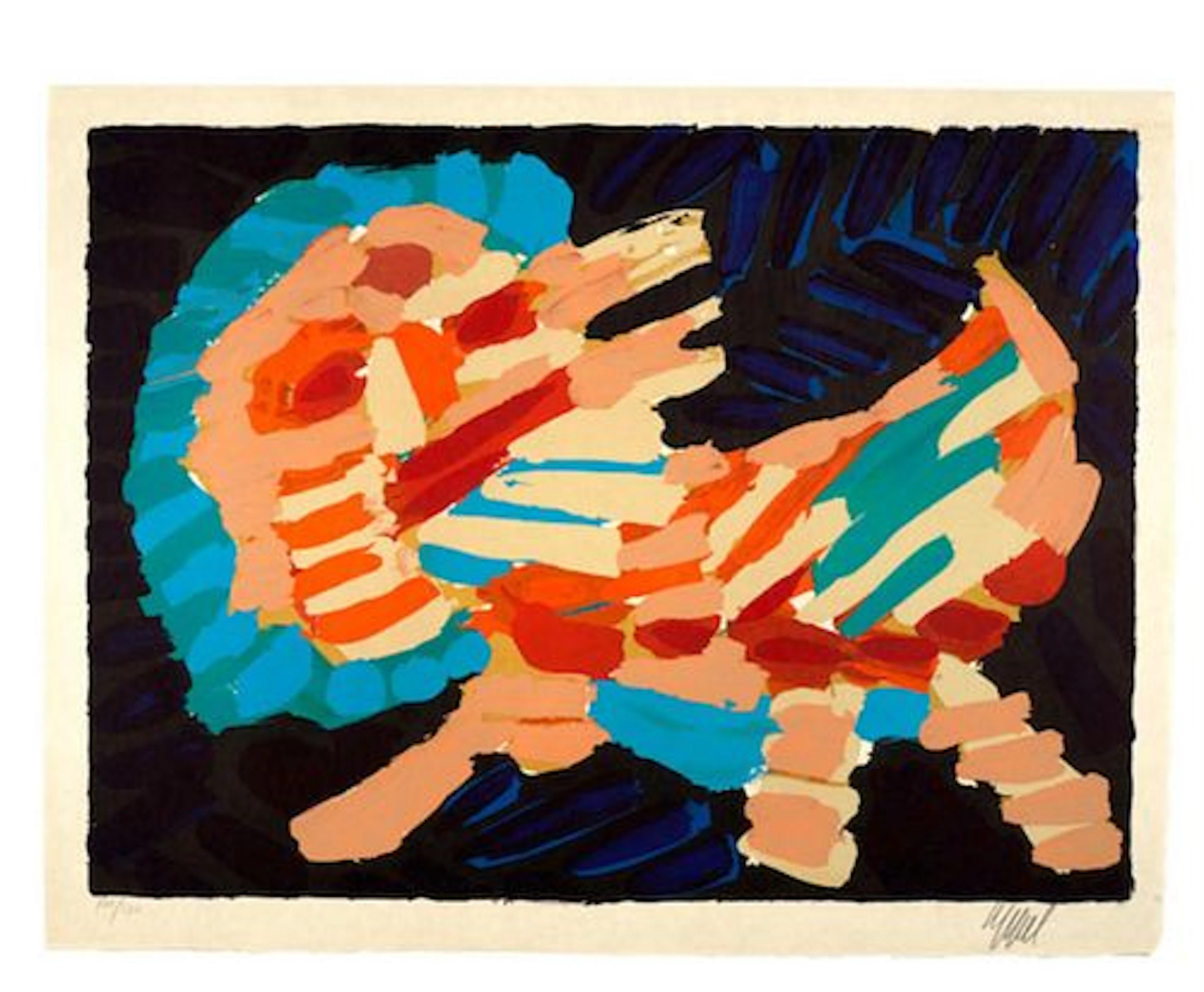 Karel Appel - Smiling Cat