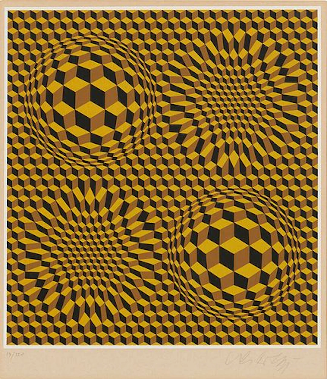 Victor Vasarely - Coelum