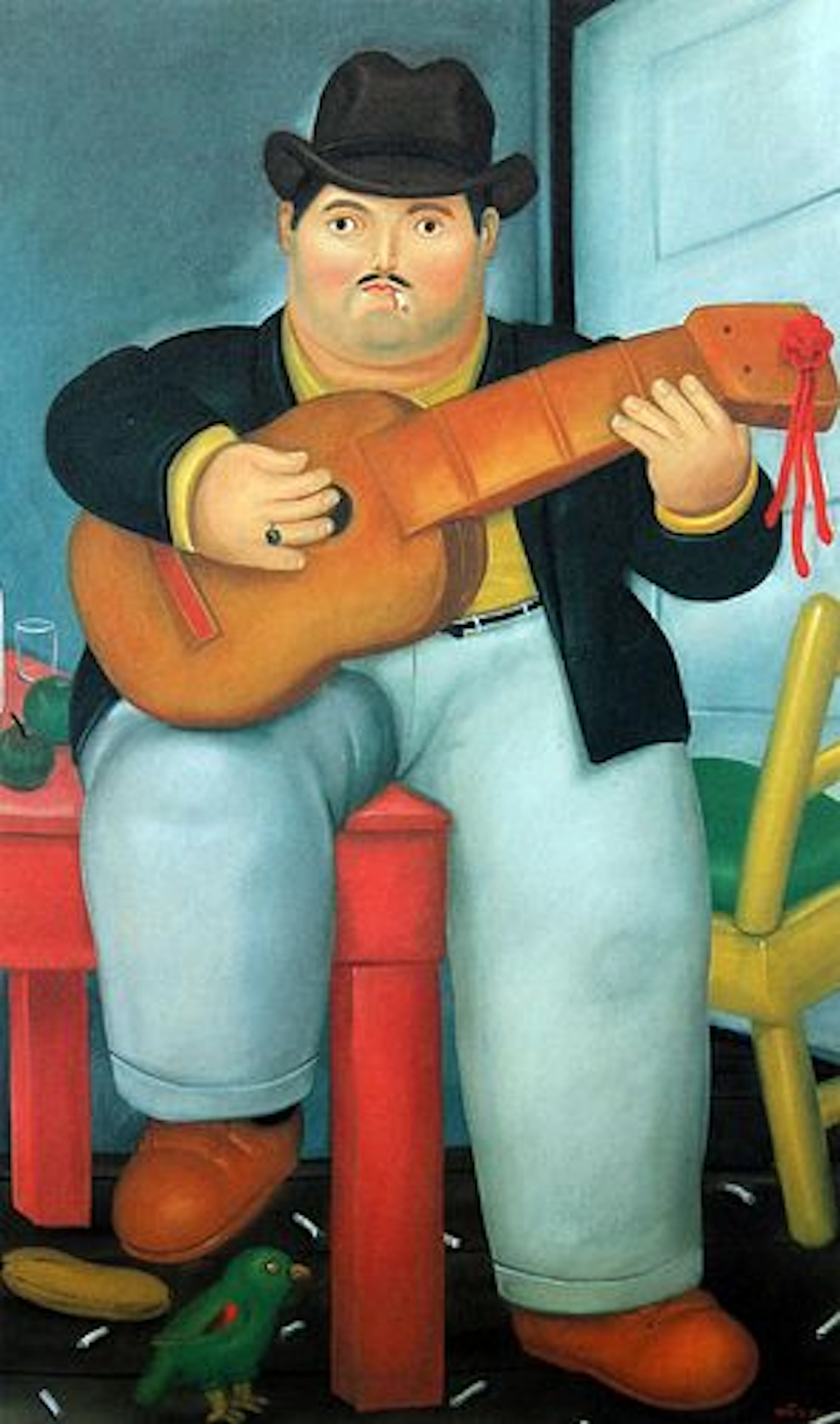Fernando Botero (after) - Guitarist