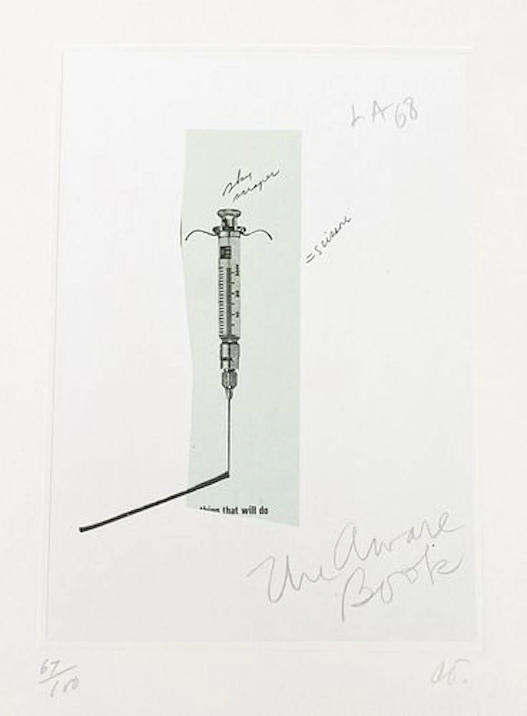 Claes Oldenburg - Notes in Hand 8