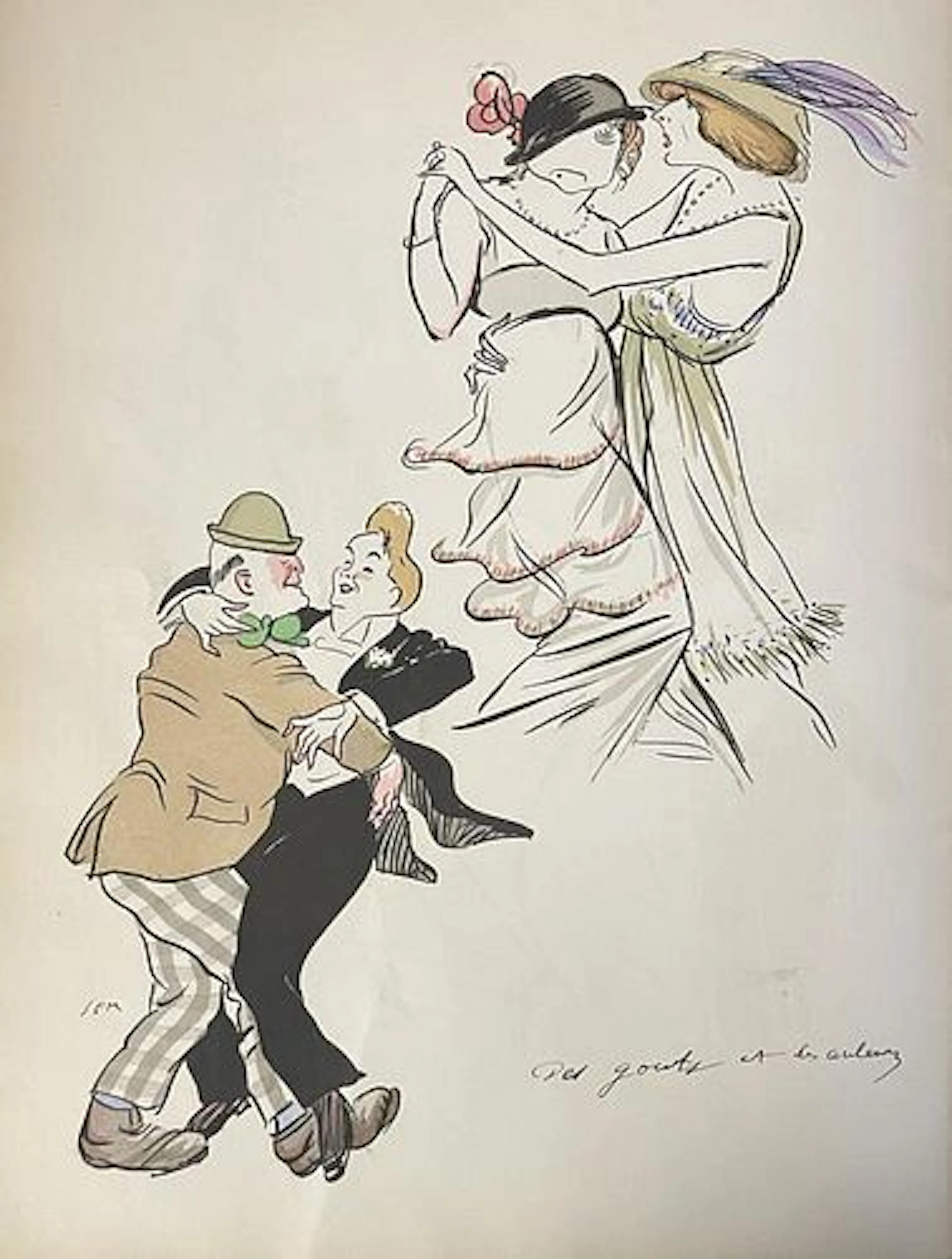 Sem (Georges Goursat) - Plate 11 From Tangoville