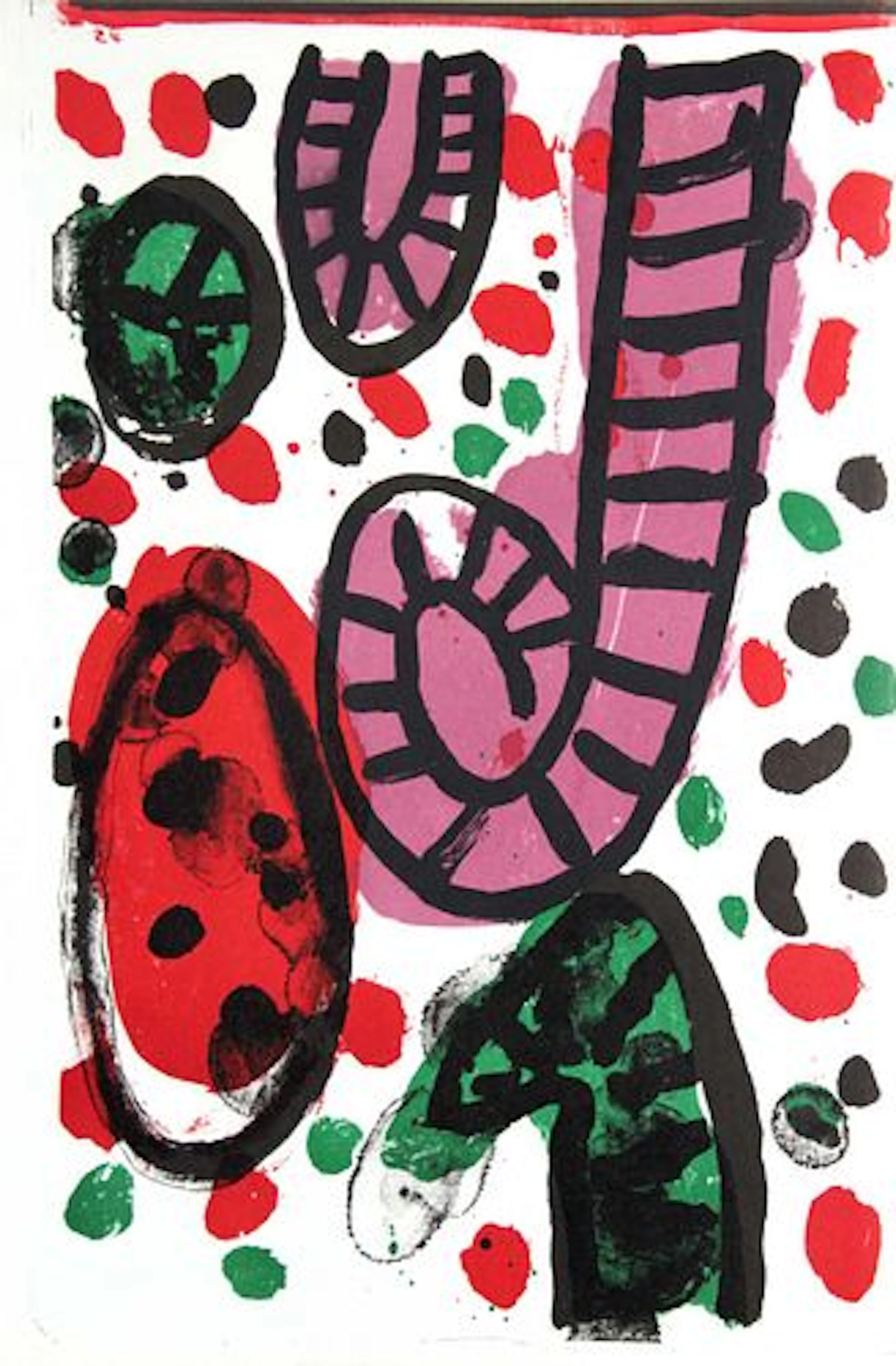 Alan Davie - Untitled from "One Cent Life"