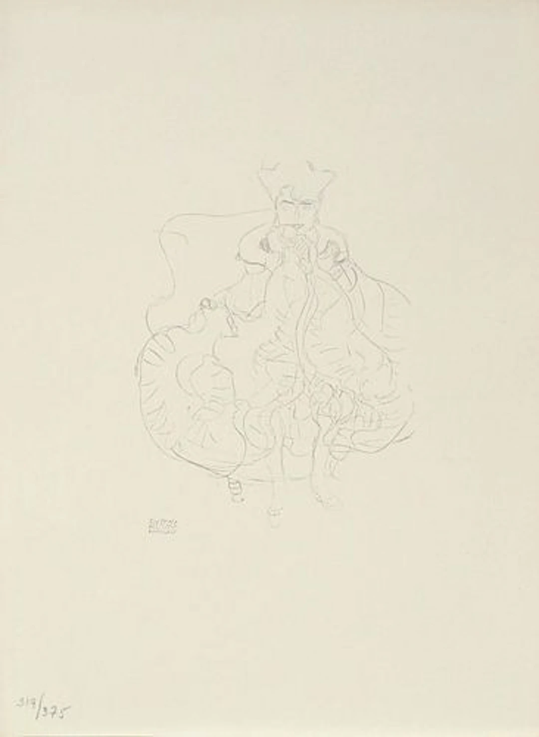 Gustav Klimt (After) - Untitled XI