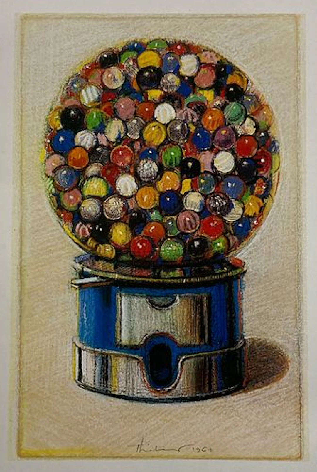 Wayne Thiebaud - Gum Machine
