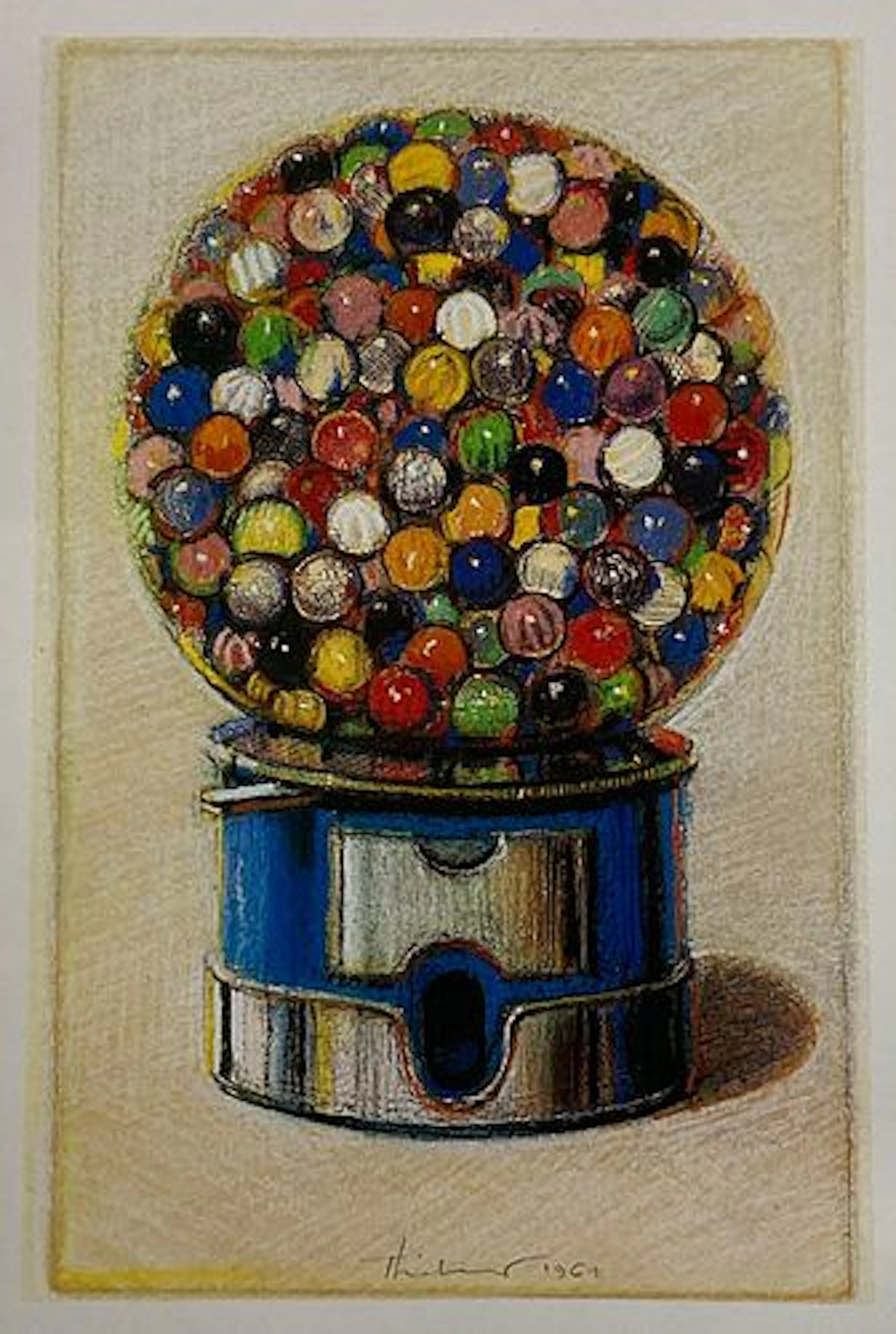 Wayne Thiebaud - Gum Machine
