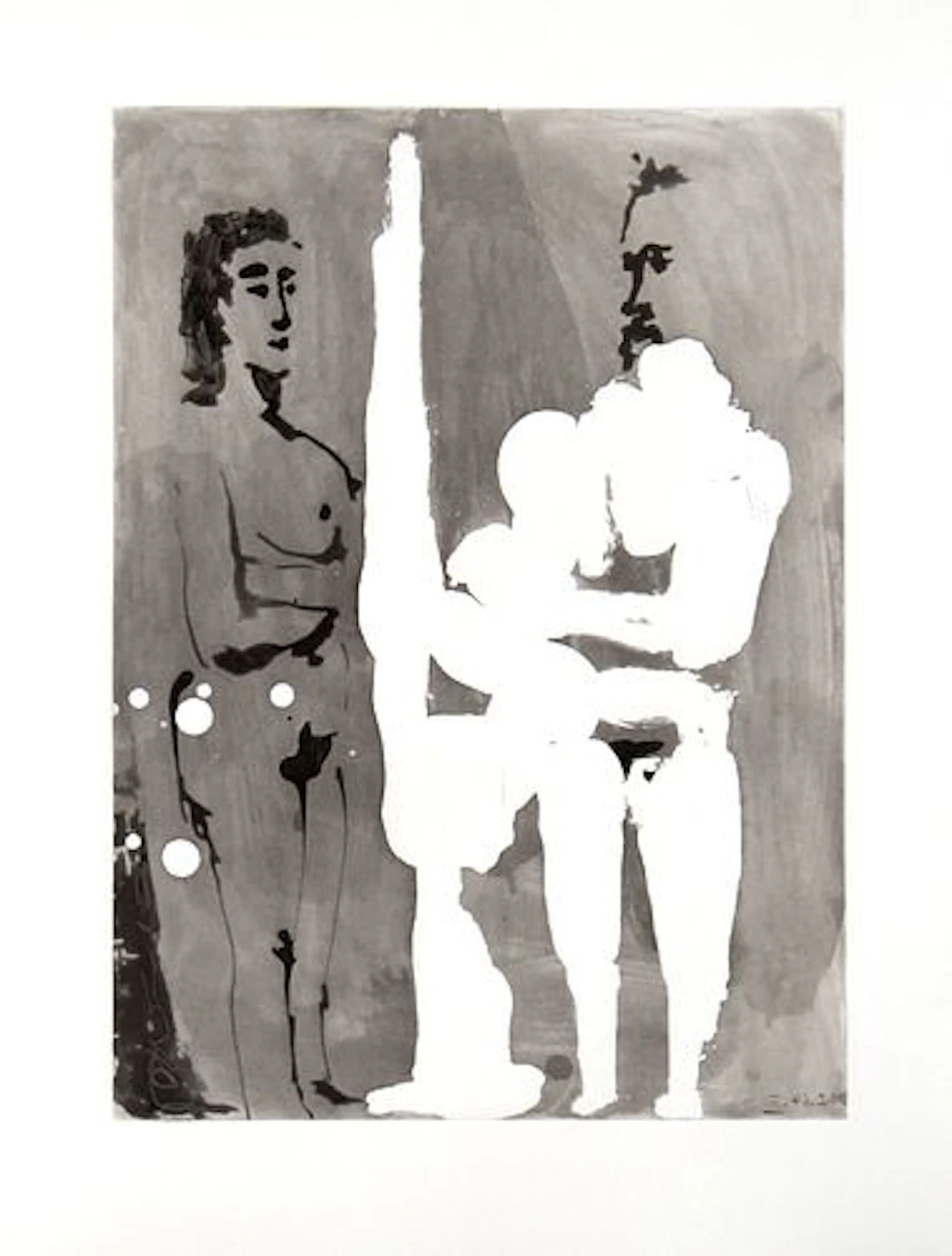 Pablo Picasso - Untitled, from "Sable Mouvant"