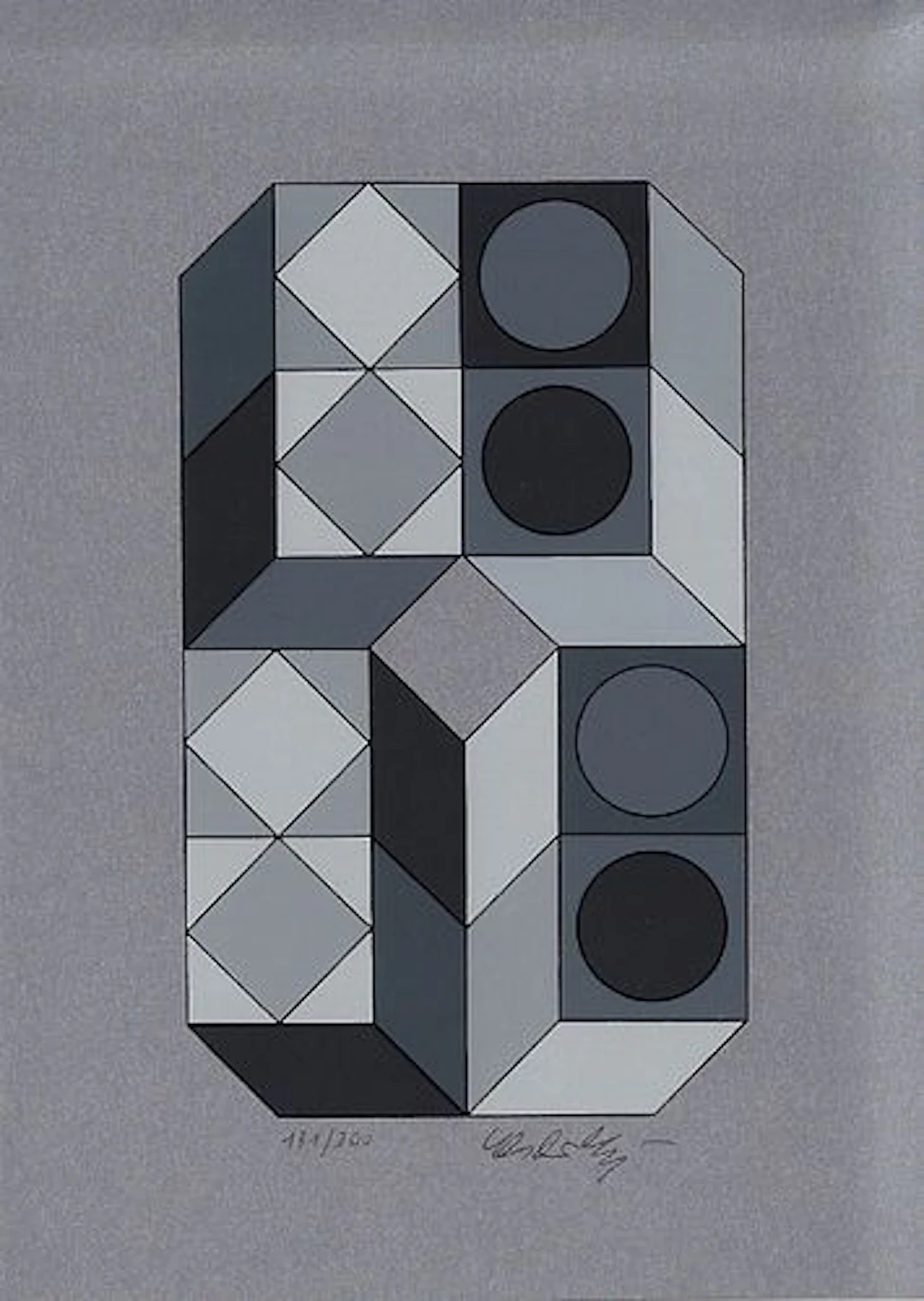 Victor Vasarely - Sonora II