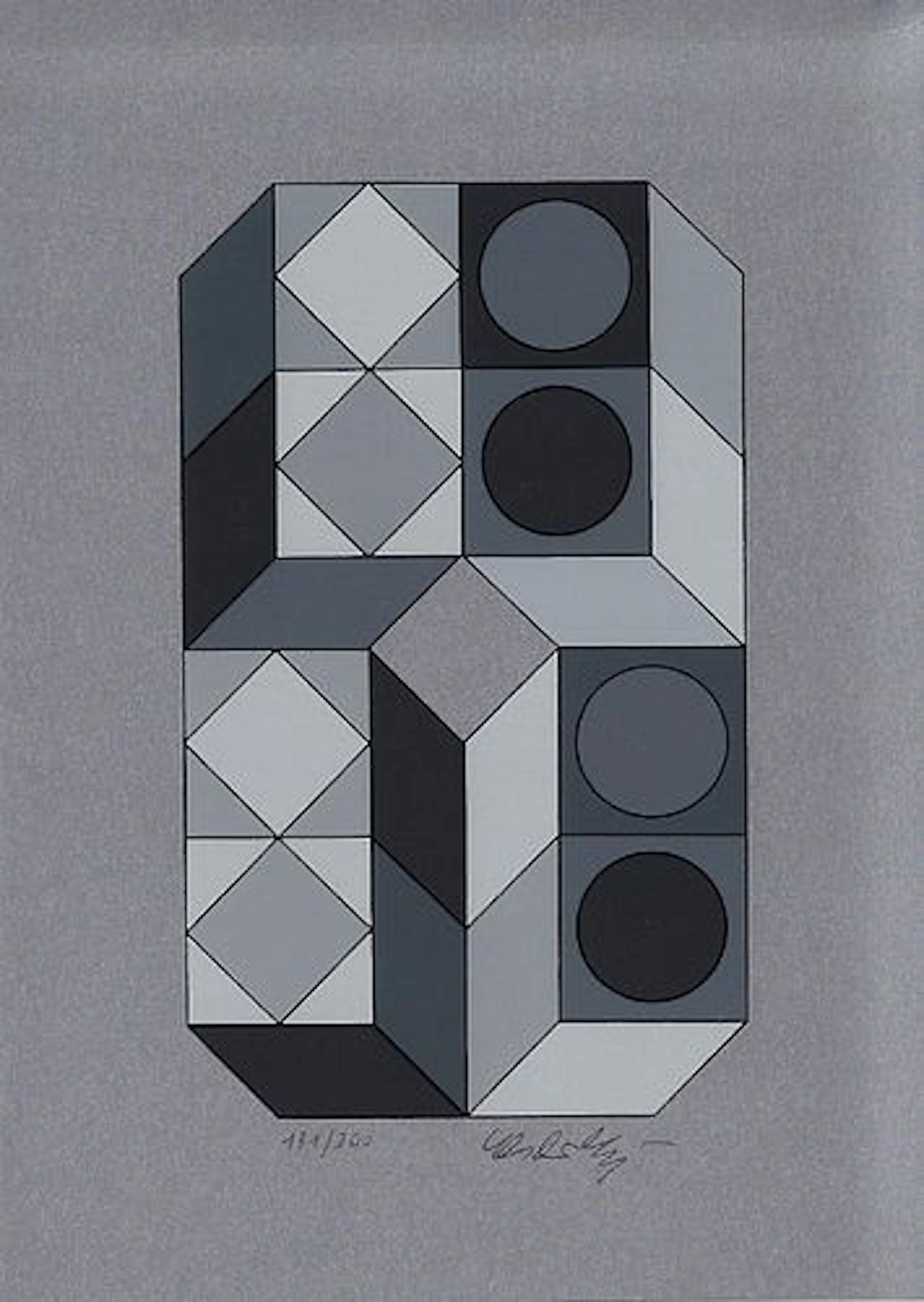 Victor Vasarely - Sonora II