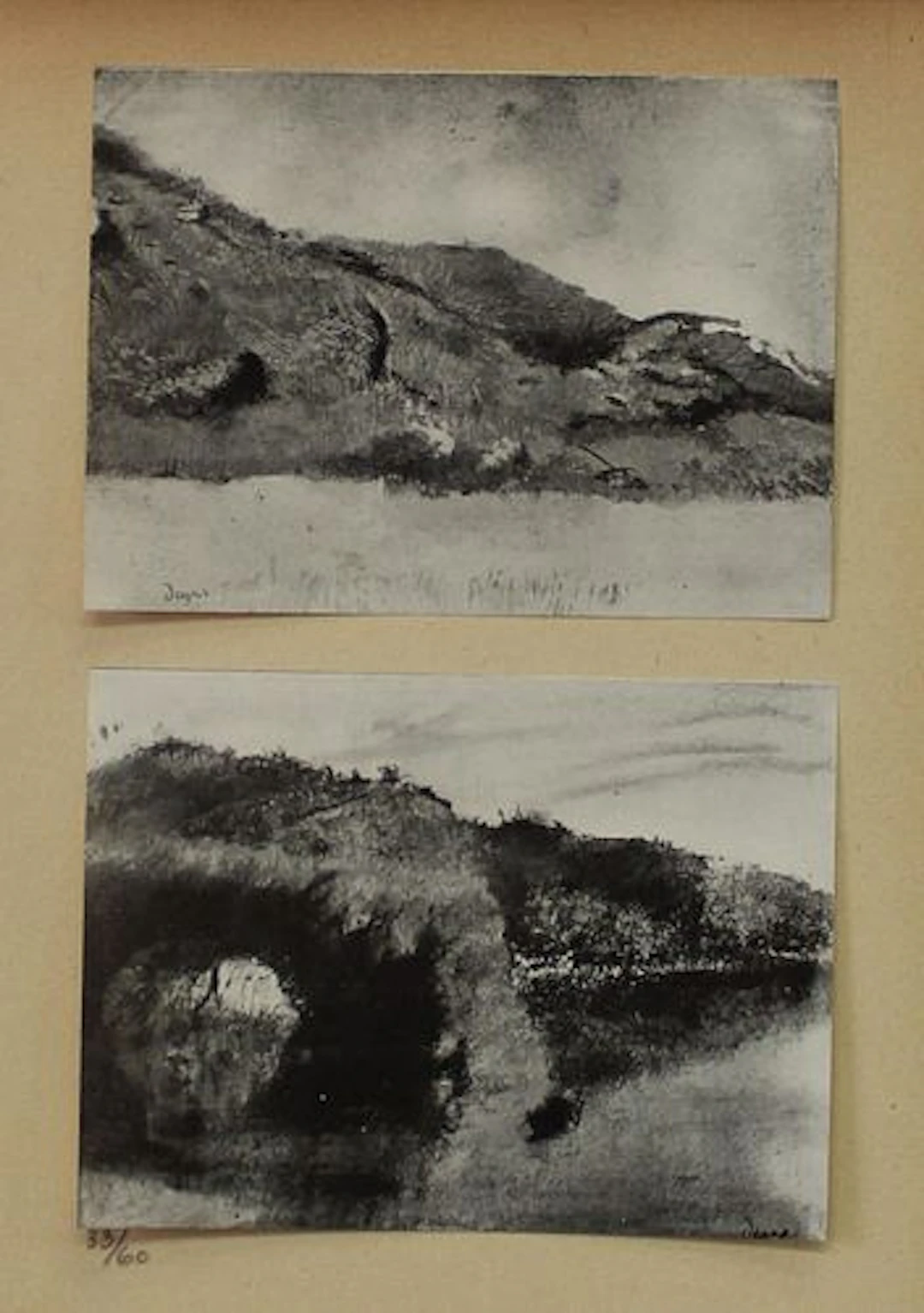 Edgar Degas (after) - Bords de Riviere