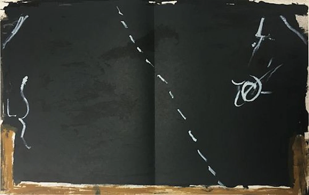 Antoni Tapies - Untitled Lithograph III