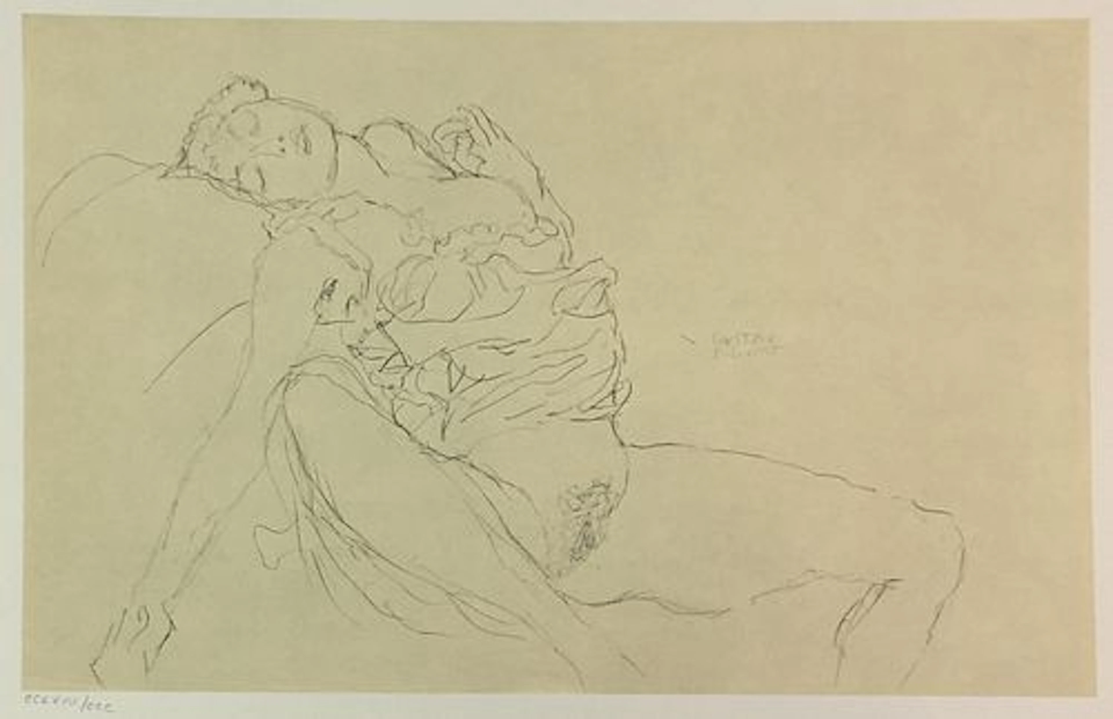 Gustav Klimt (After) - Untitled Study (XXVI)
