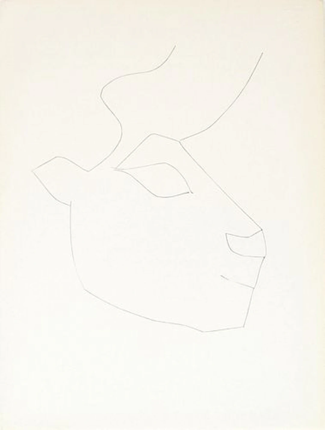 Pablo Picasso - Untitled XVIII from "Carmen"