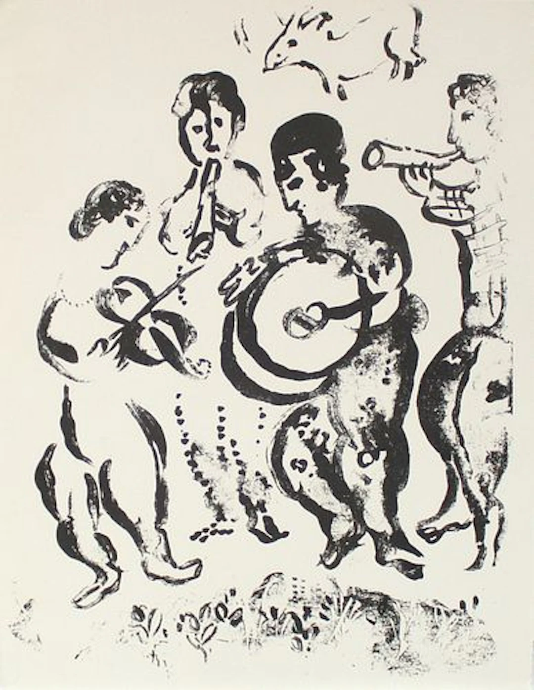 Marc Chagall - Musicians