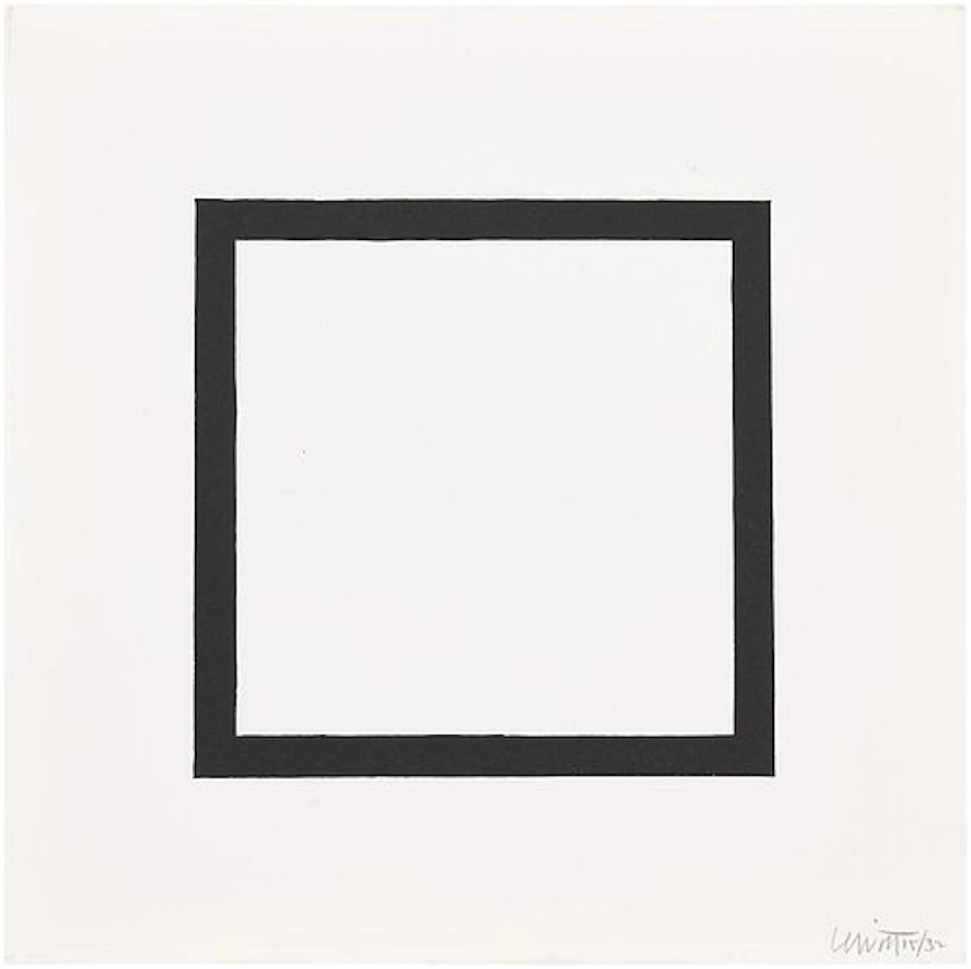Sol LeWitt - Plate 24 (from Five Geometric Figures in Five Colors)