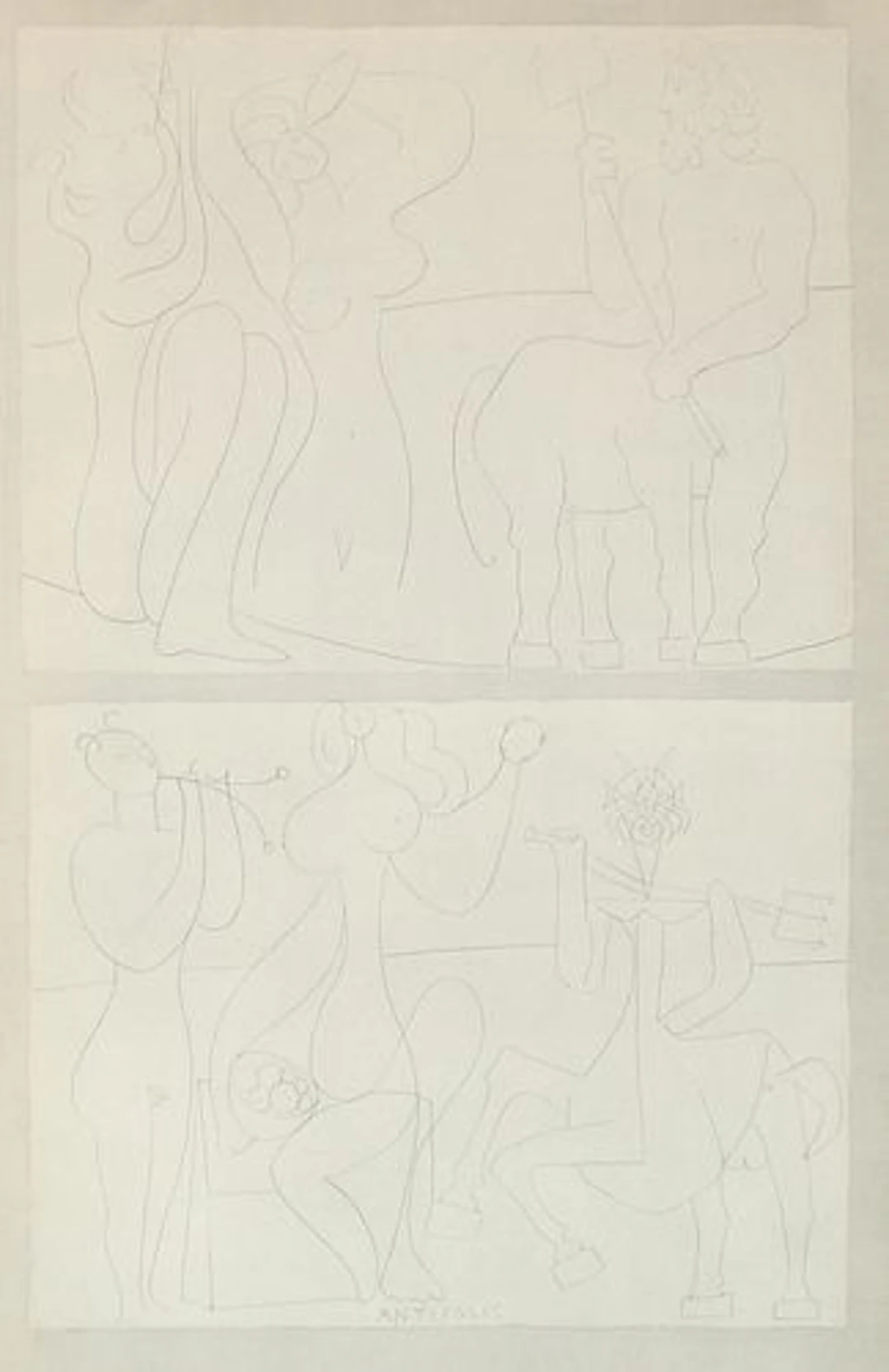 Pablo Picasso - Untitled (Antipolis I)