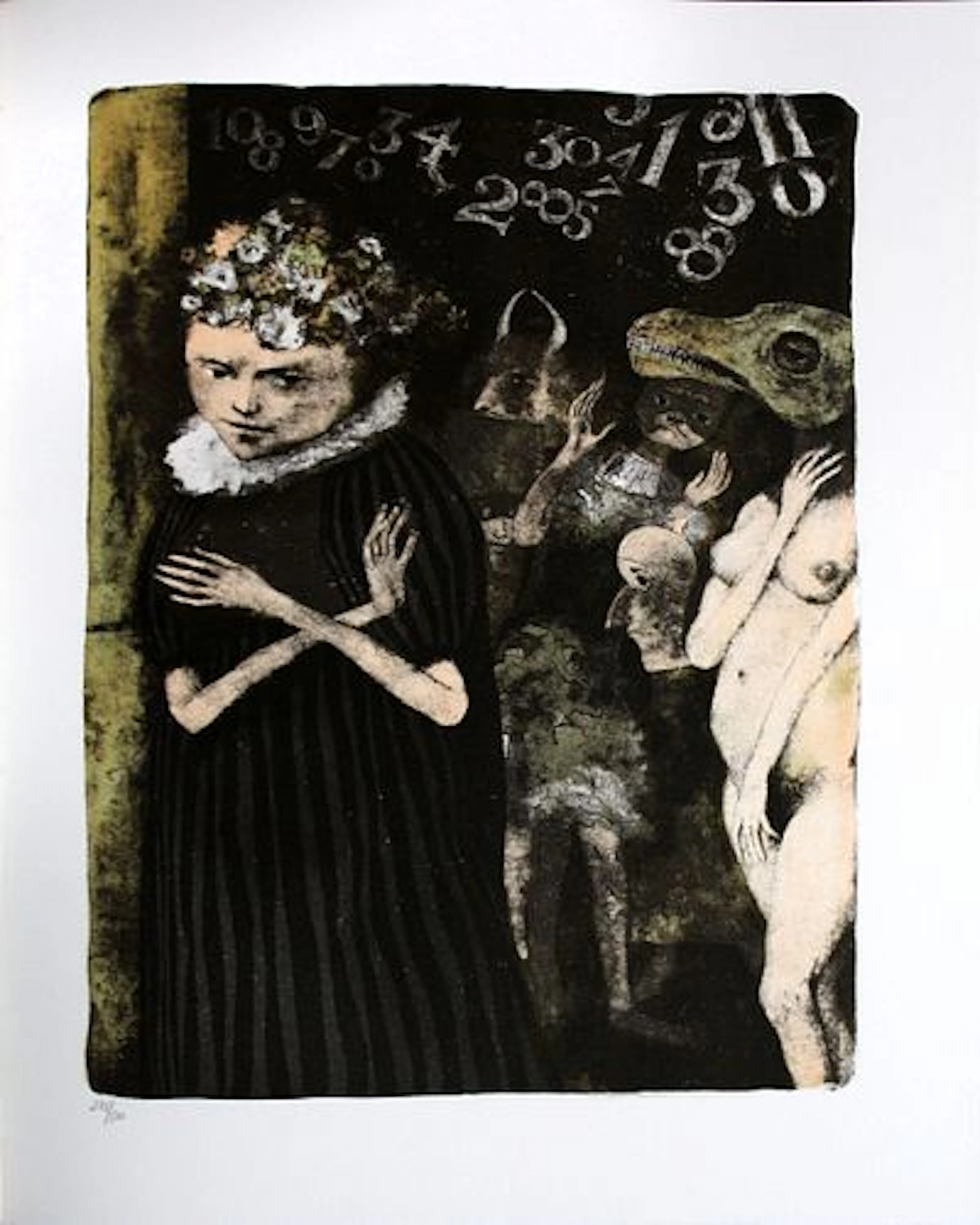 Federico Castellion - Untitled from "" The Mask of the Red Death""