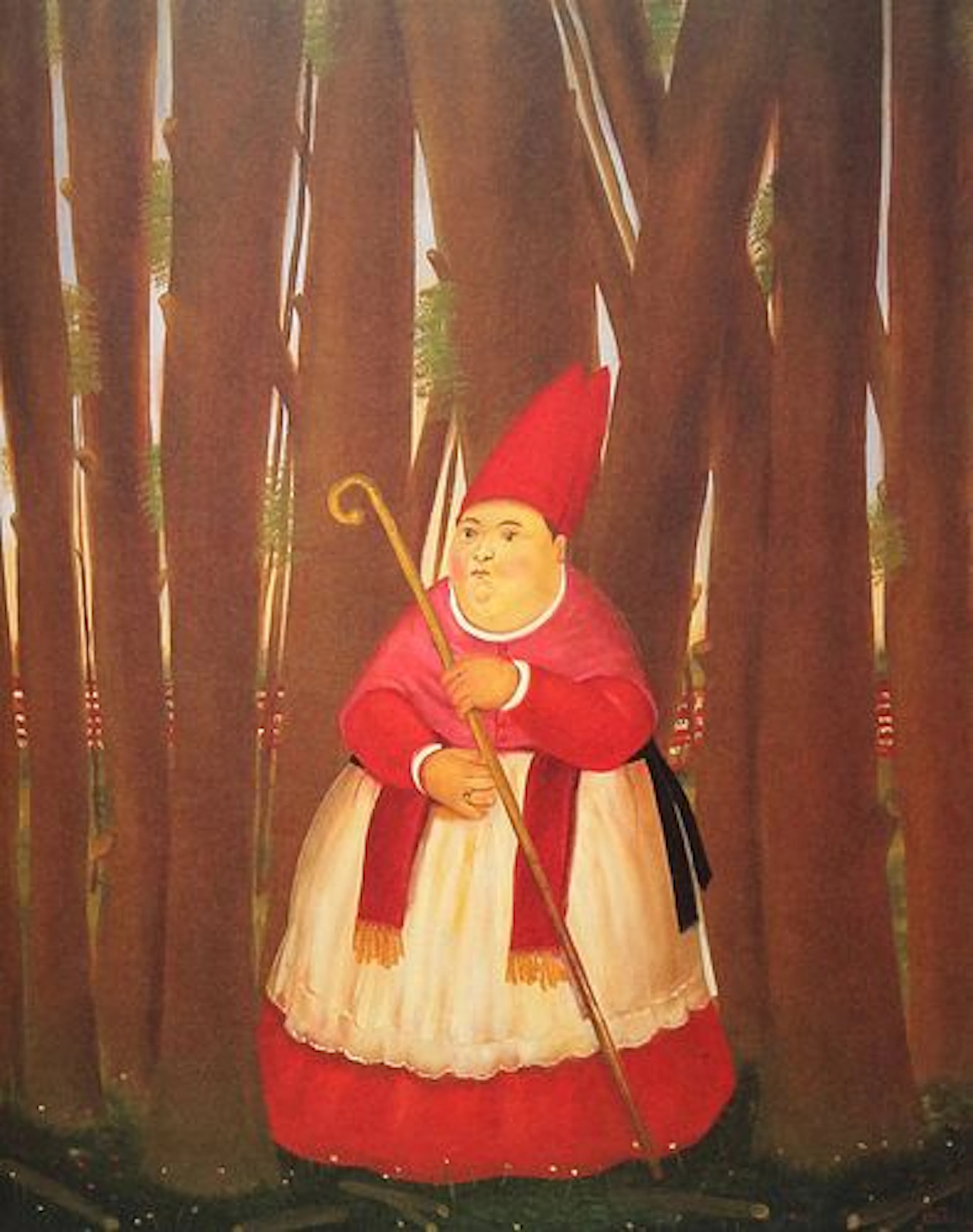 Fernando Botero (after) - The Walk