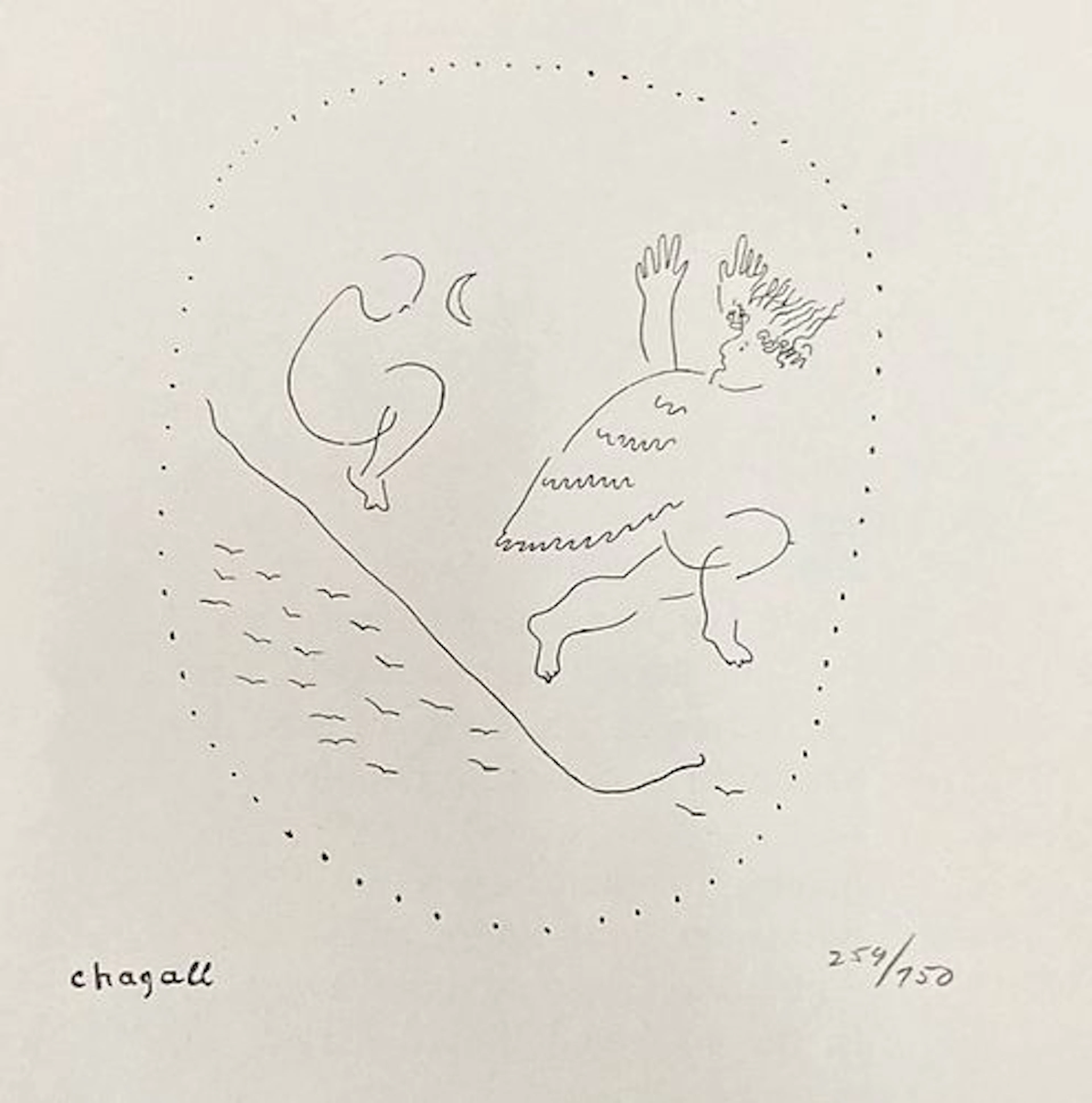 Marc Chagall (After) - Untitled VII