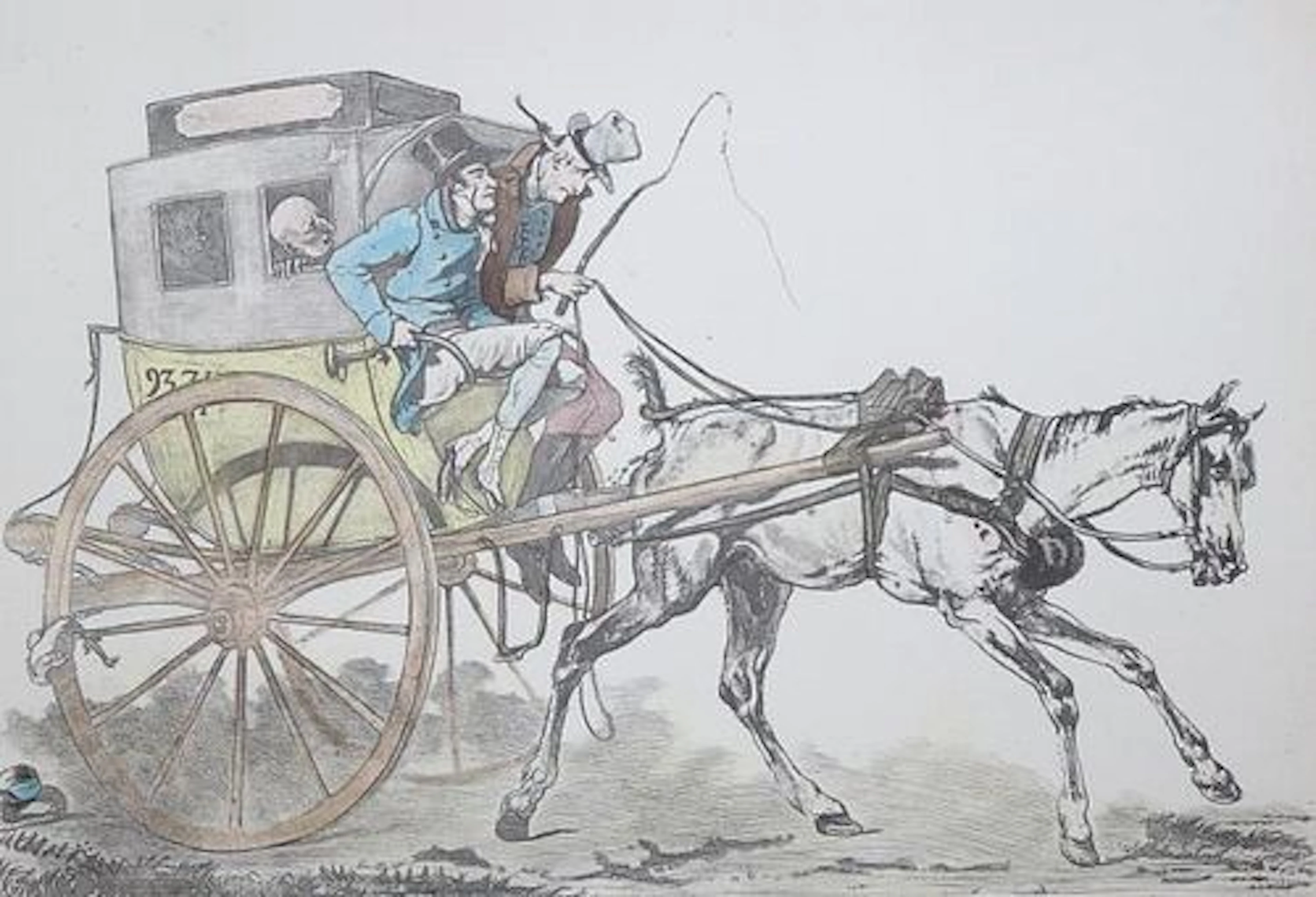 Carle Vernet - La Route De St Cloud