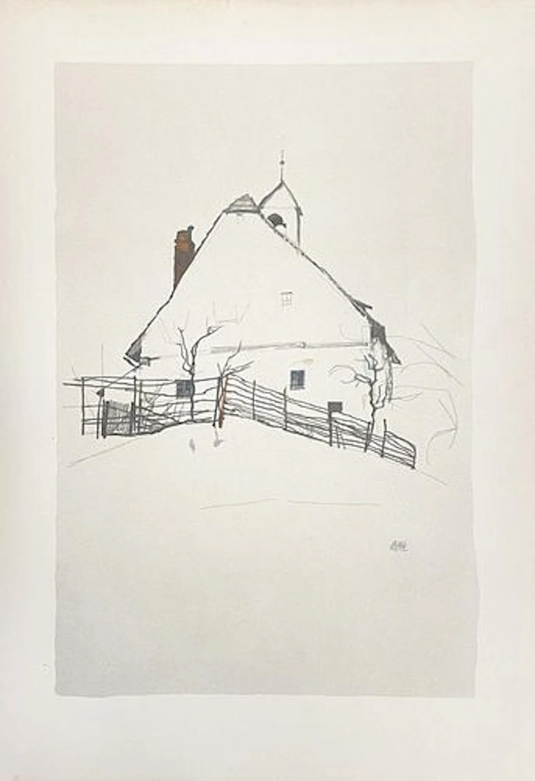 Egon Schiele (After) - Knappenberg