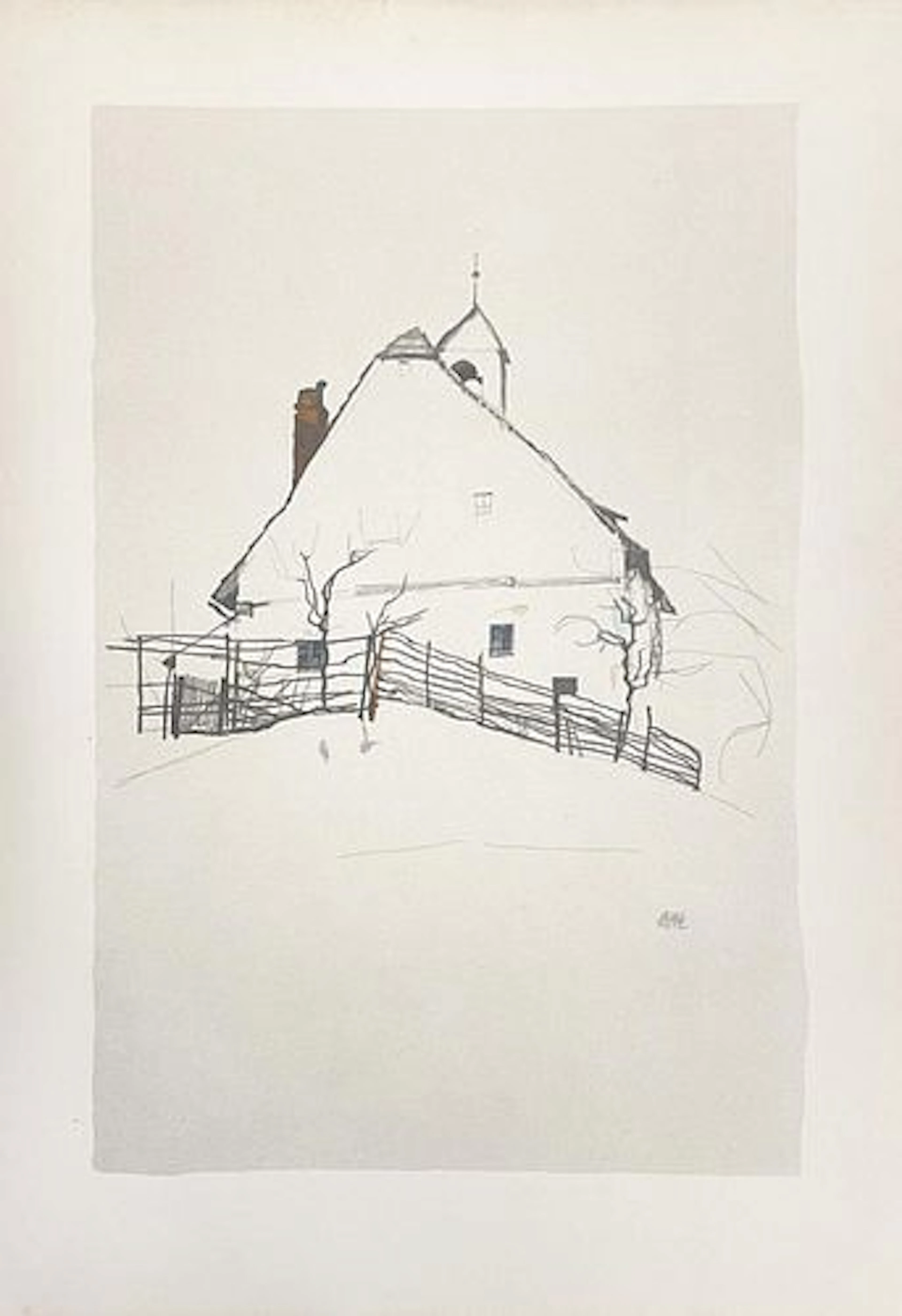 Egon Schiele (After) - Knappenberg
