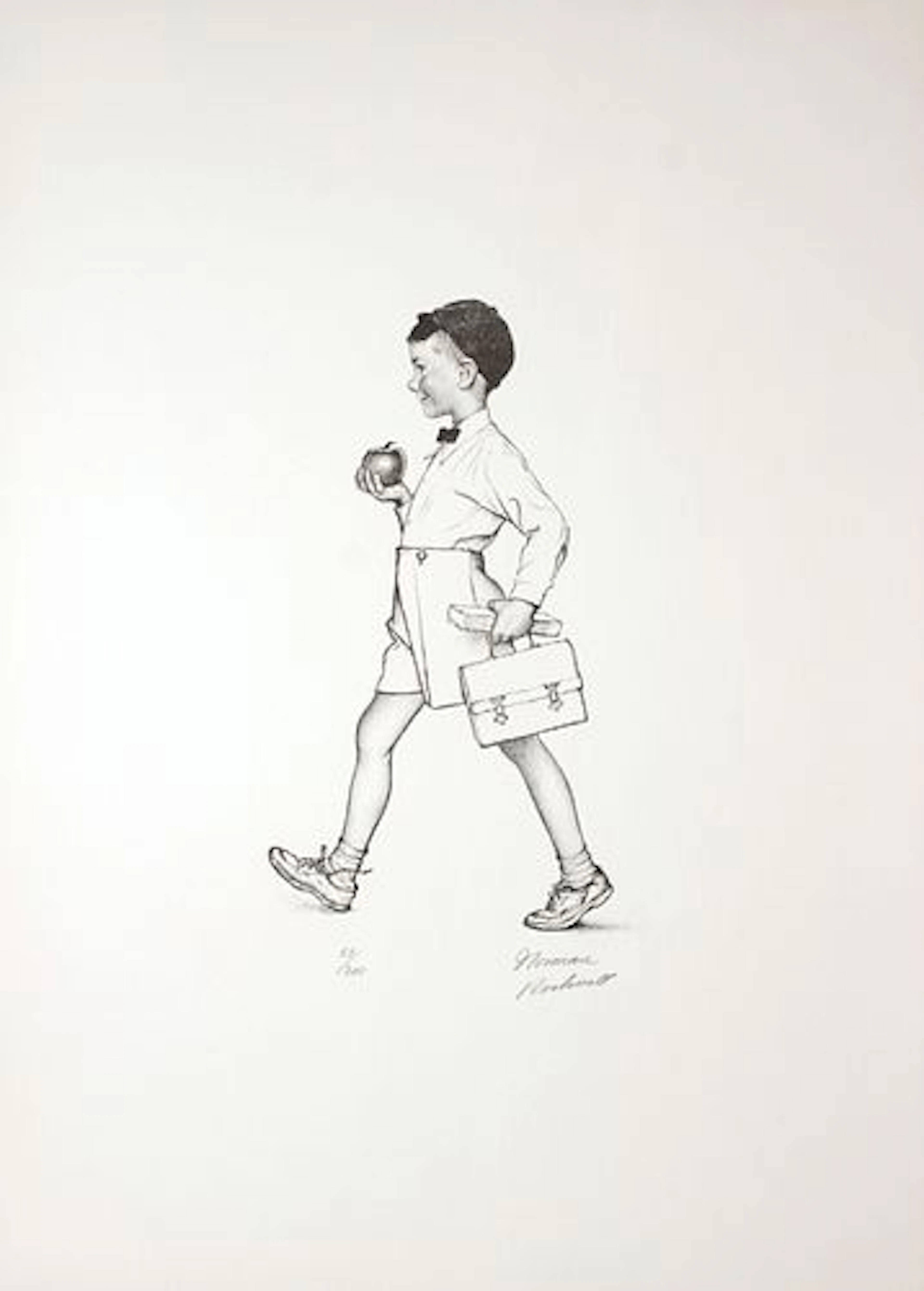 Norman Rockwell - Teacher's Pet