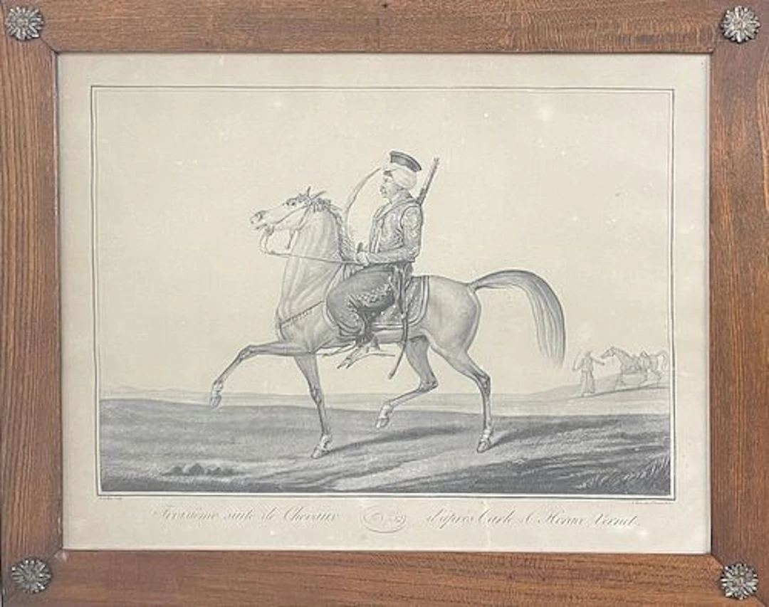 Horace Vernet - Troisieme Suite de Chevaux No 32