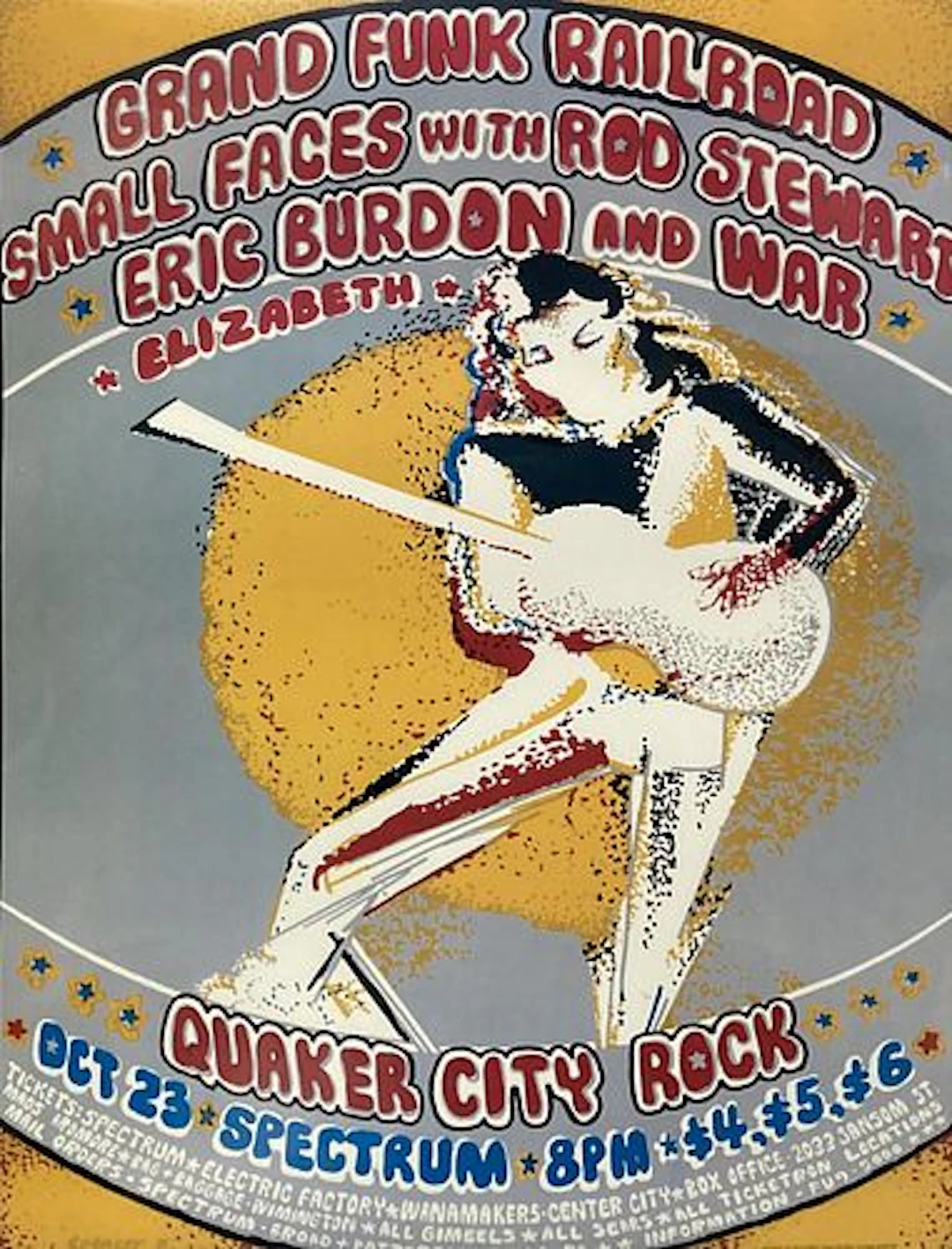 Spencer Z - Grand Funk Railroad Gig Poster