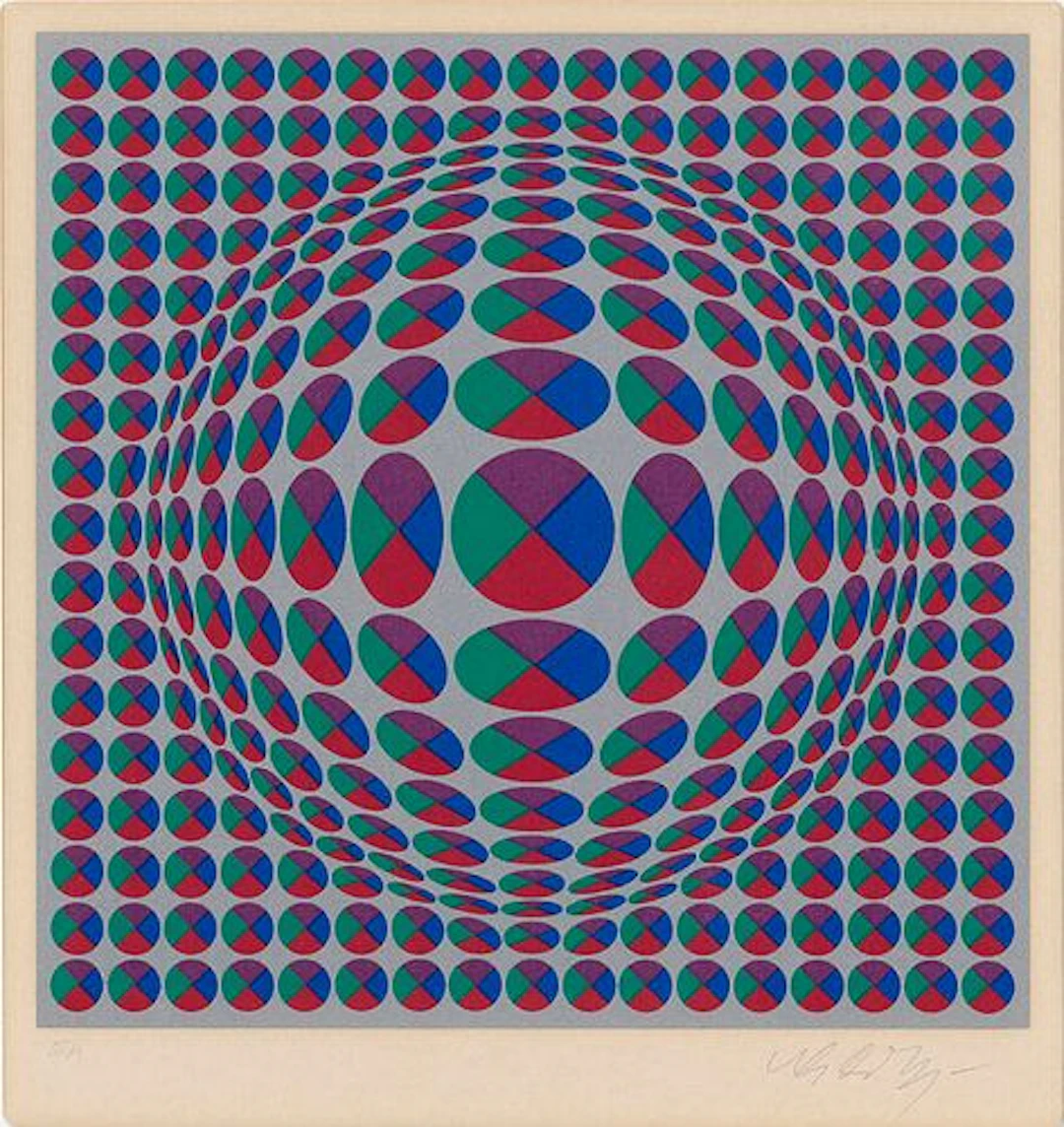 Victor Vasarely - Neptune-3