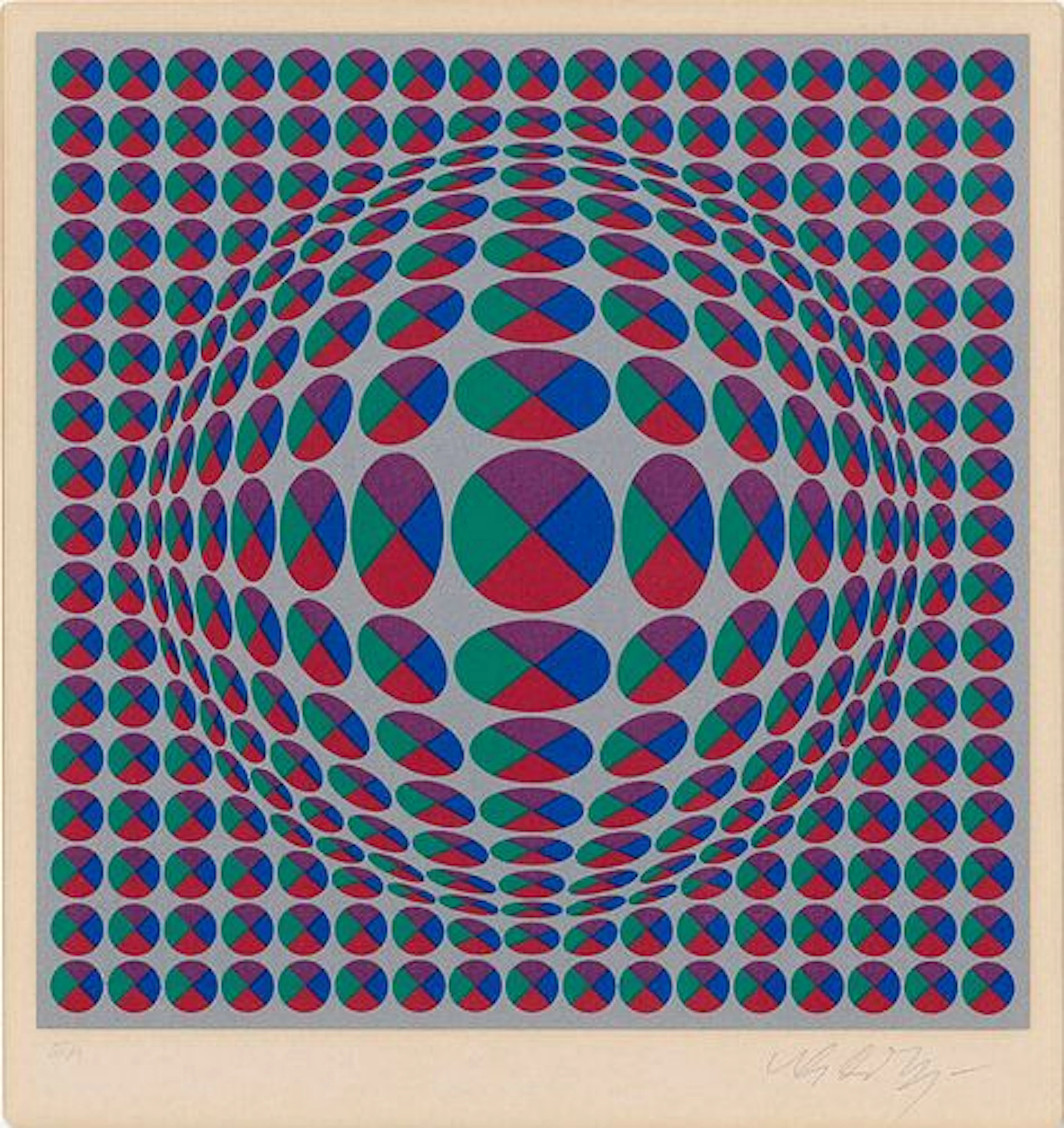 Victor Vasarely - Neptune-3