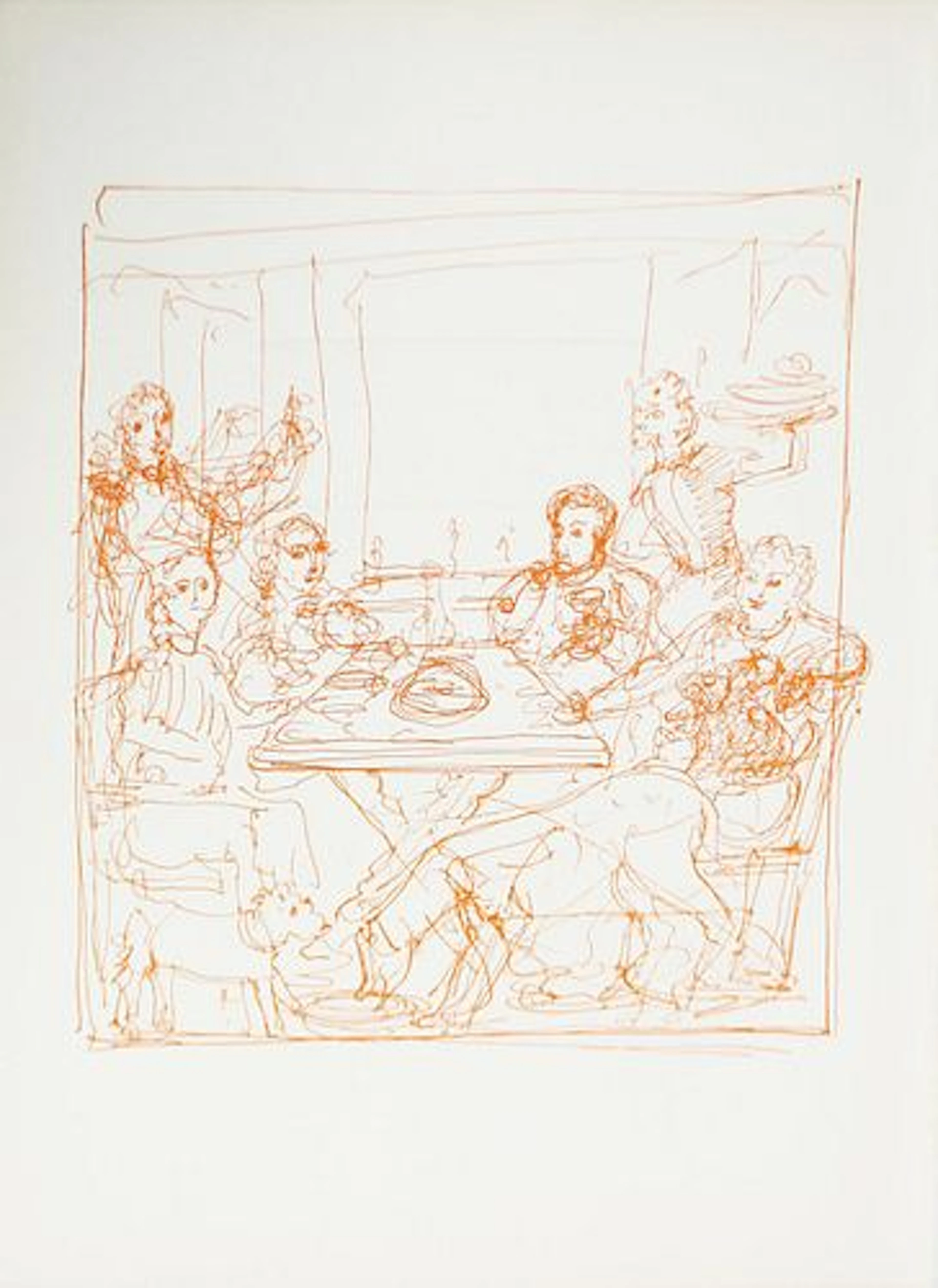 Andre Derain - Figures at the Table