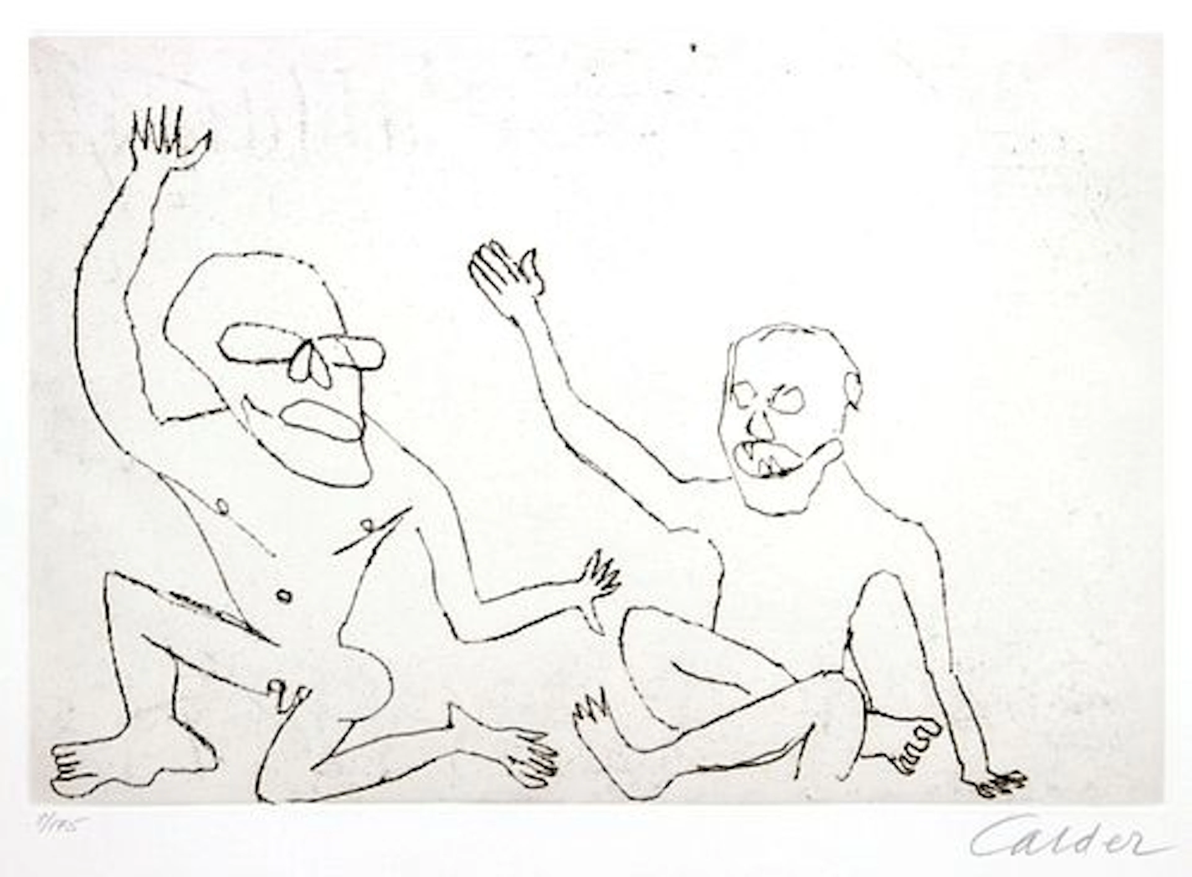 Alexander Calder - Santa Claus IX