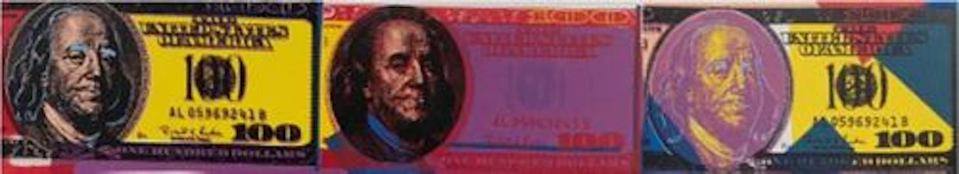Steve Kaufman - New 100$ Bill
