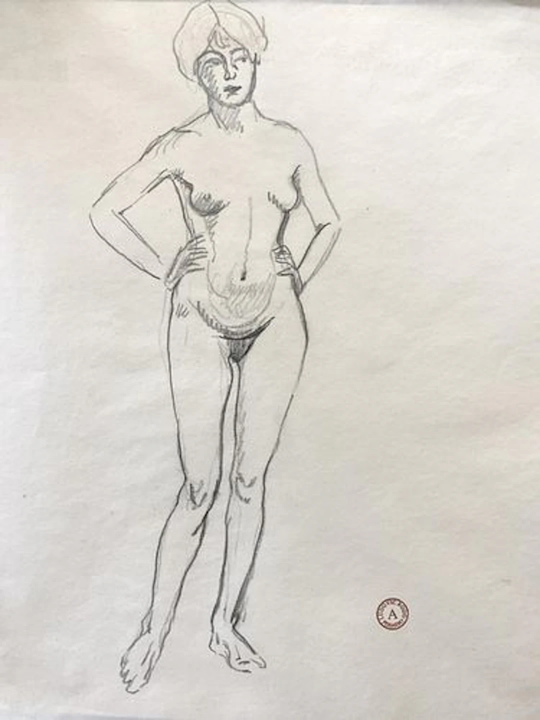 Ludovic-Rodo Pissarro - Standing Nude II