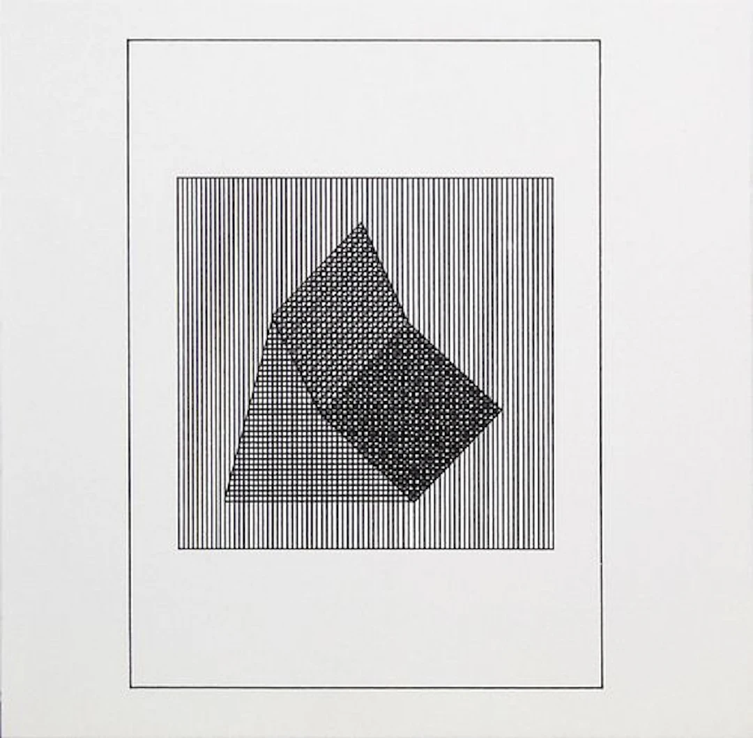 Sol Lewitt - Untitled XIV from "Ficciones: Jorge Luis