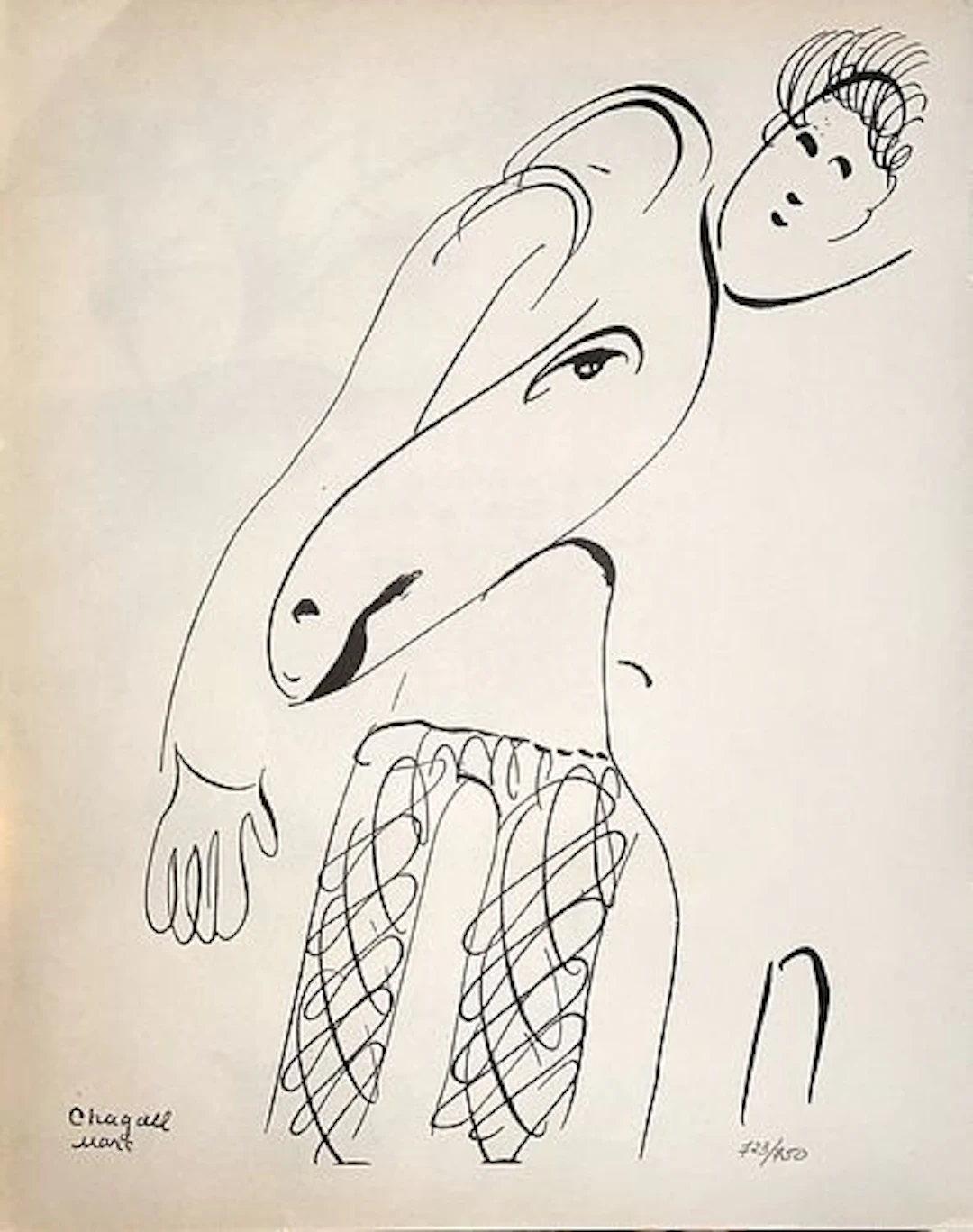 Marc Chagall - Le Dur Desir de Durer