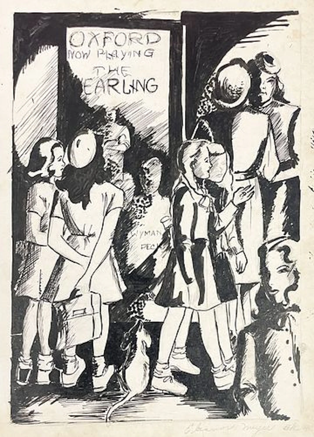Eleanor Meyer - Untitled Original Drawing