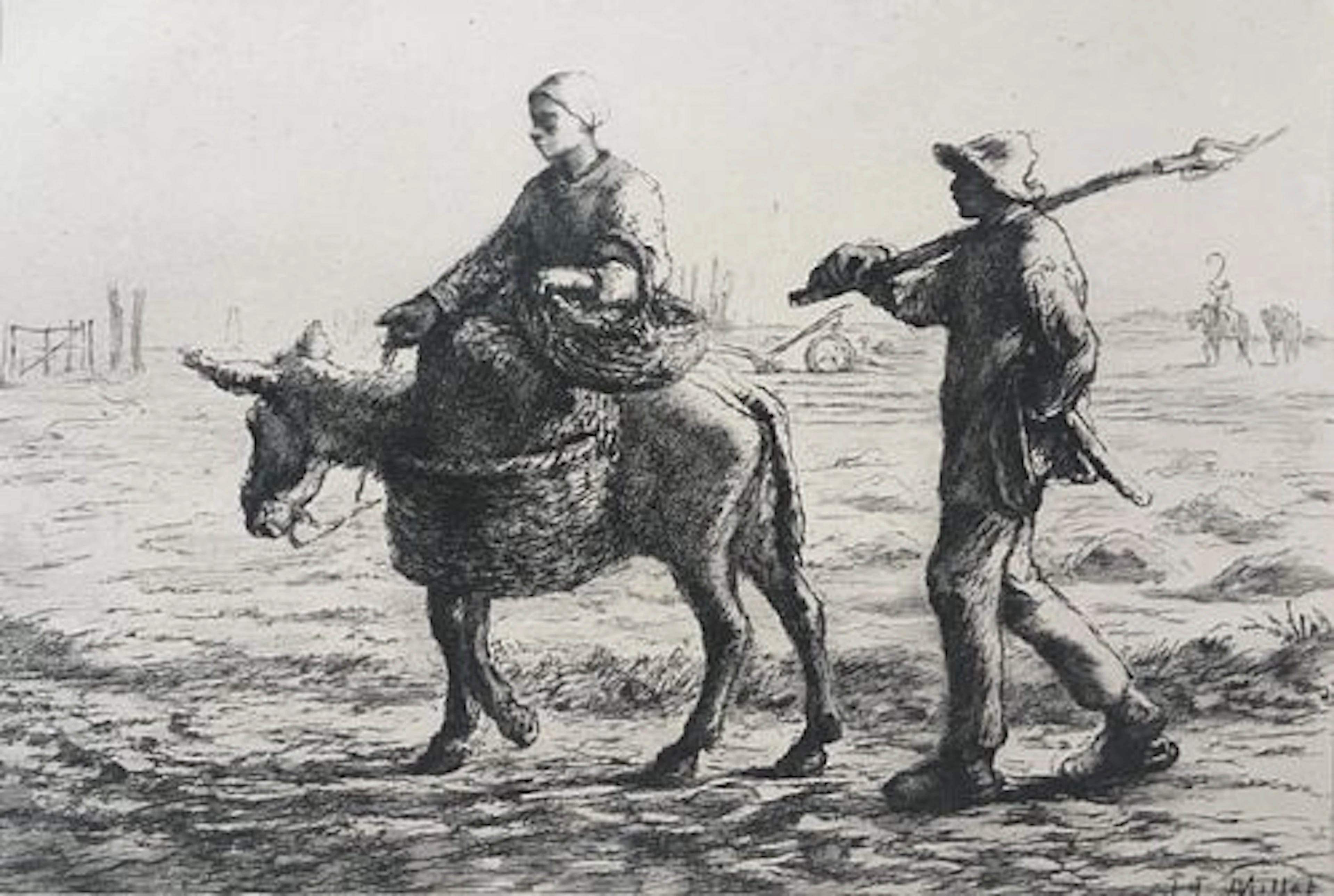 J.-F Millet - Le Retour des Champs