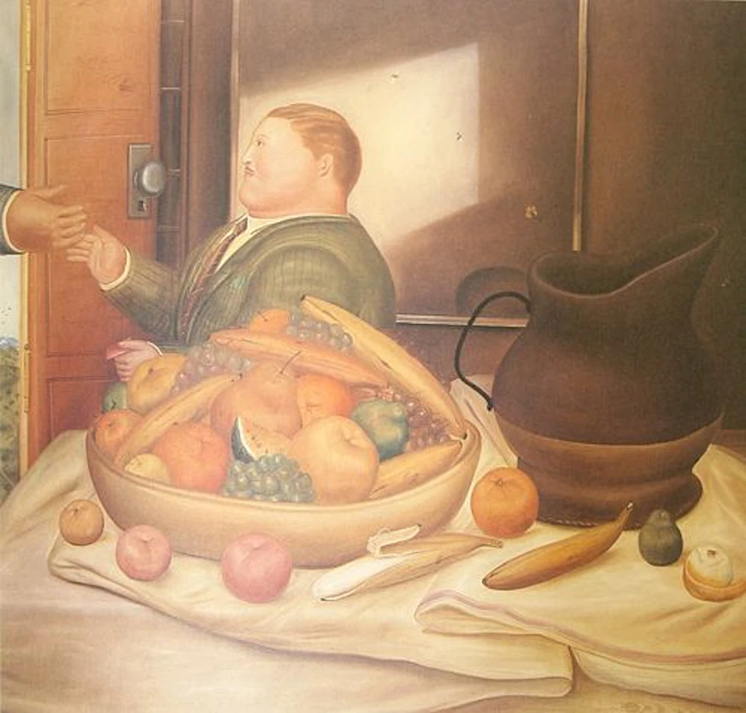 Fernando Botero - Bonjour Monsieur Botero