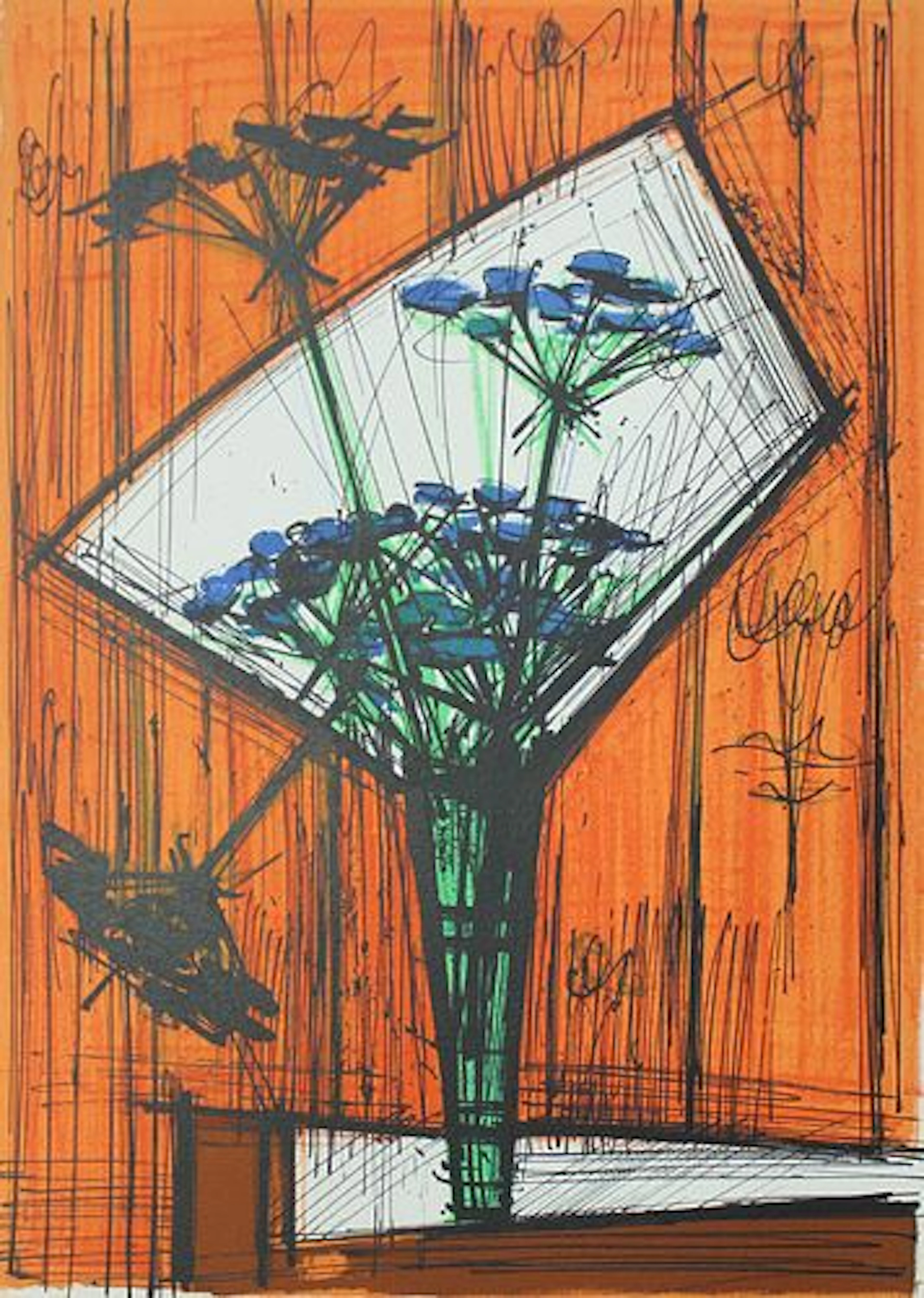 Bernard Buffet - Les Ombelles