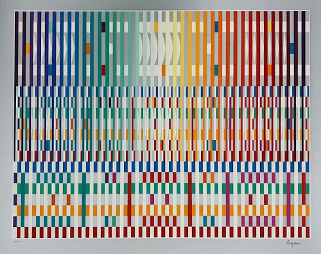 Yaacov Agam - Thanksgiving (Light)