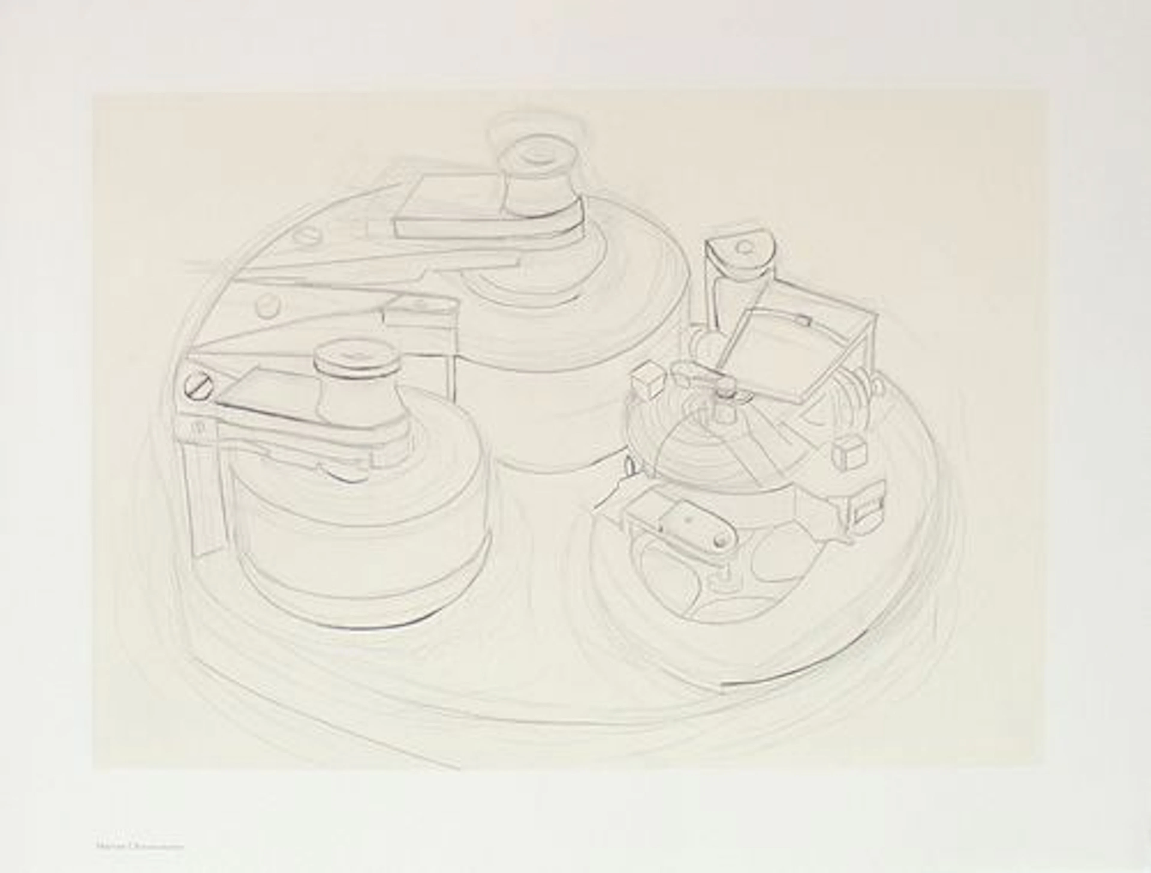 Donald Sultan - Marine Chronometer