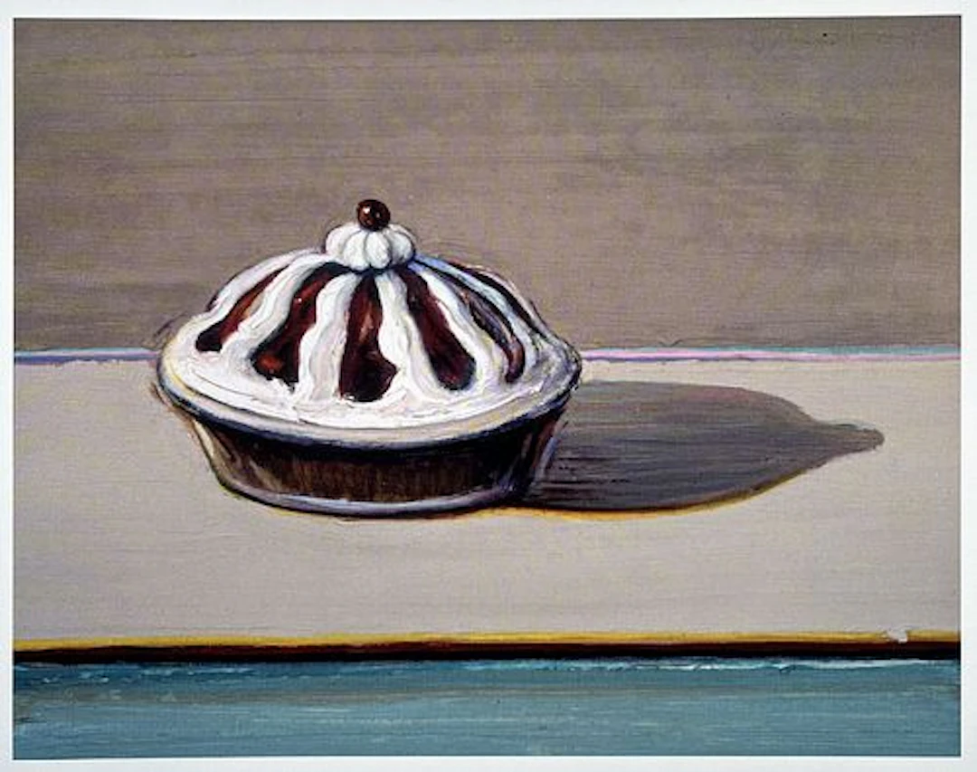 Wayne Thiebaud - Crown tart